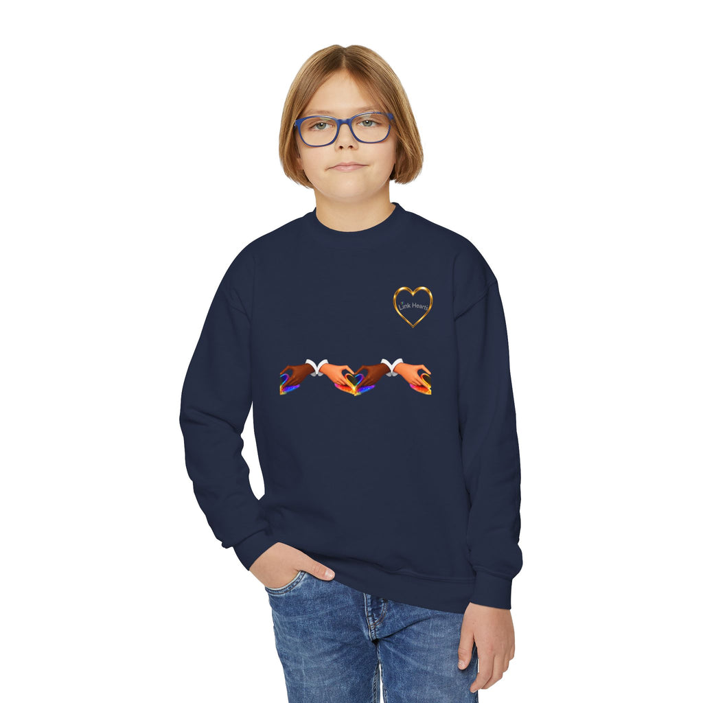 Link Hearts™ Unity Youth Crewneck Sweatshirt