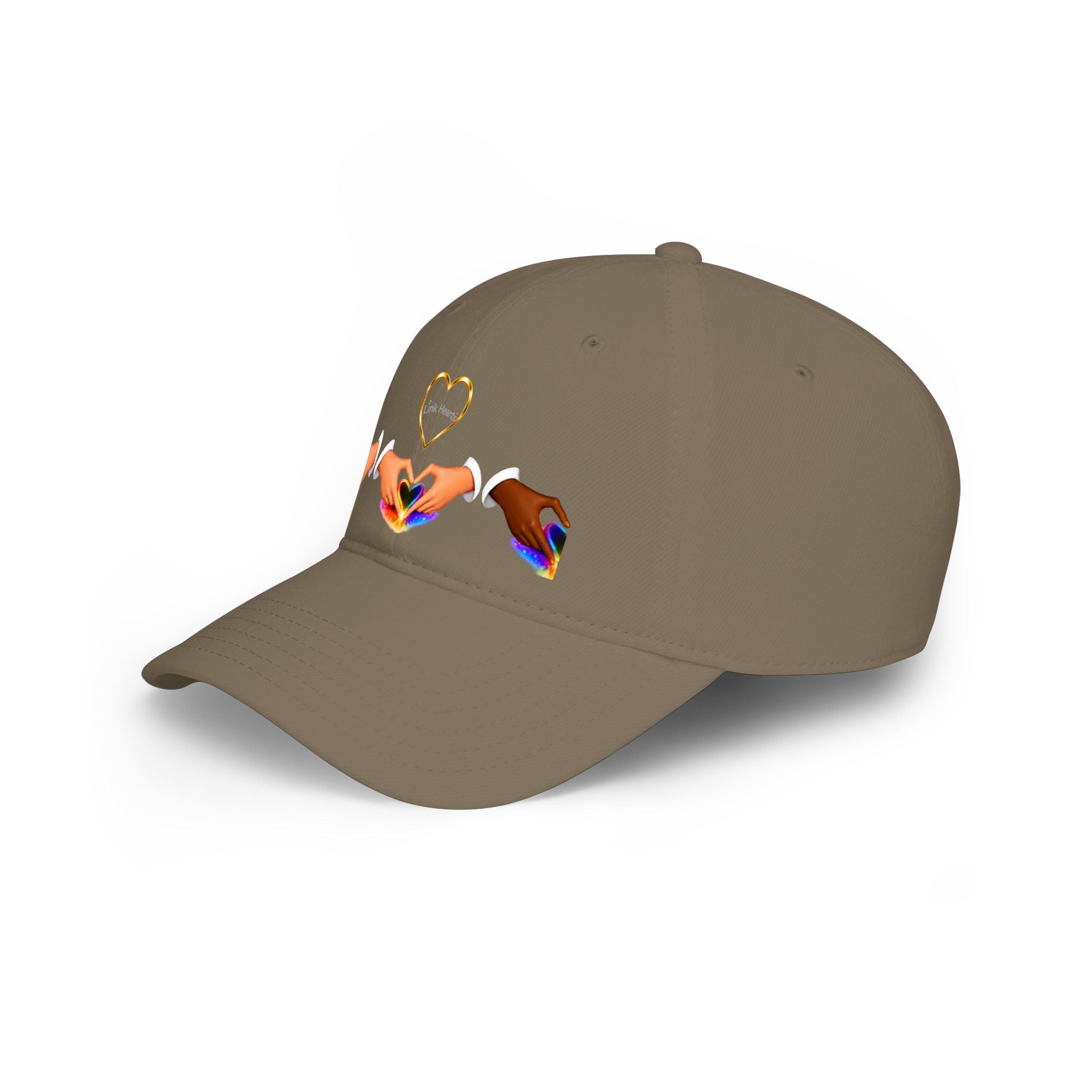 Heart Hands Baseball Cap — Inclusive Love Adjustable Cap