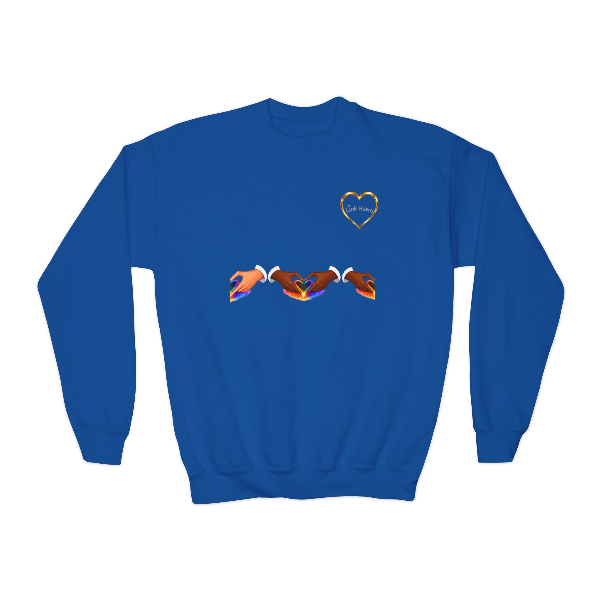Link Hearts™ Unity Youth Crewneck Sweatshirt