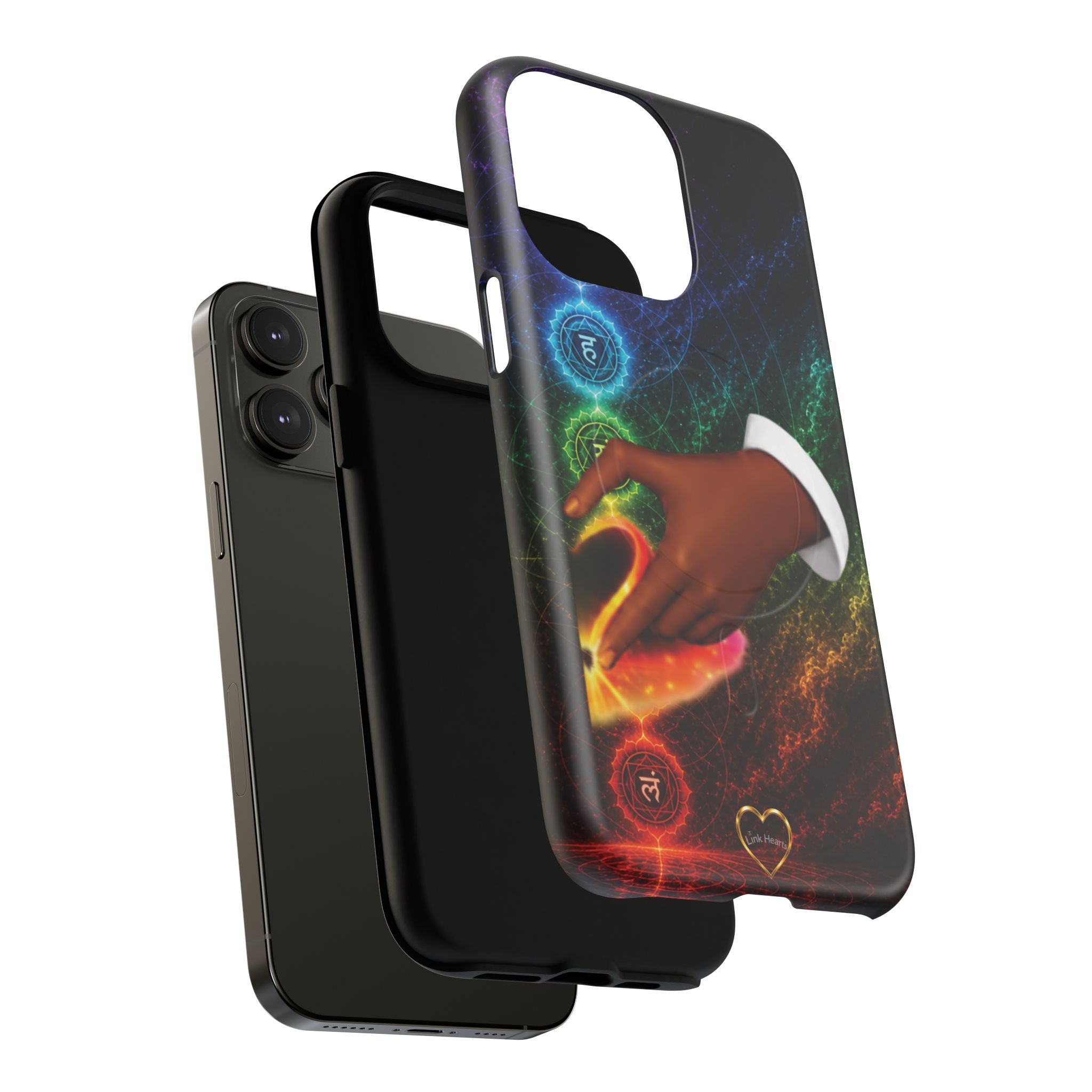 Link Hearts™  - Chakra Healing Magnetic Phone Case
