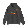 Hoodie — Rainbow Heart Hands Graphic Pullover