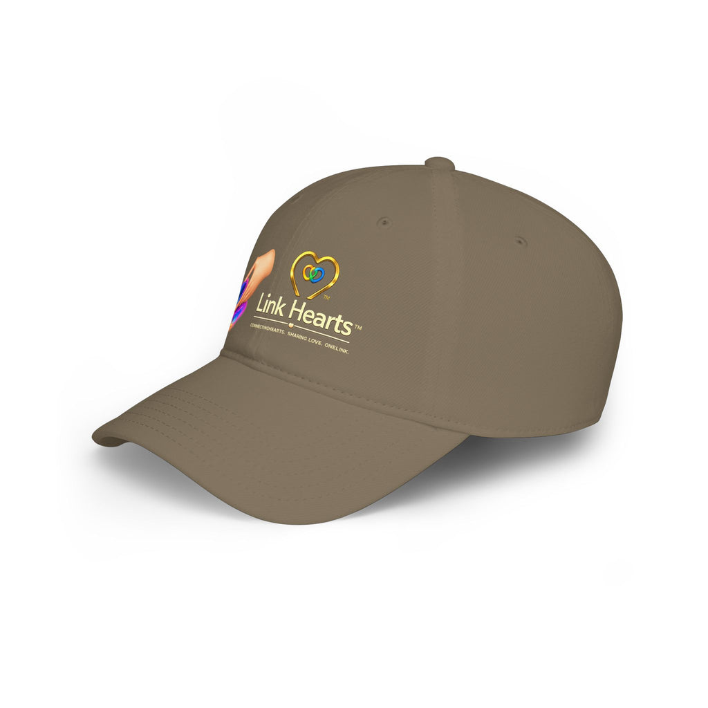 Link Hearts Couples Baseball Cap — Heartcare Charity Logo Hat