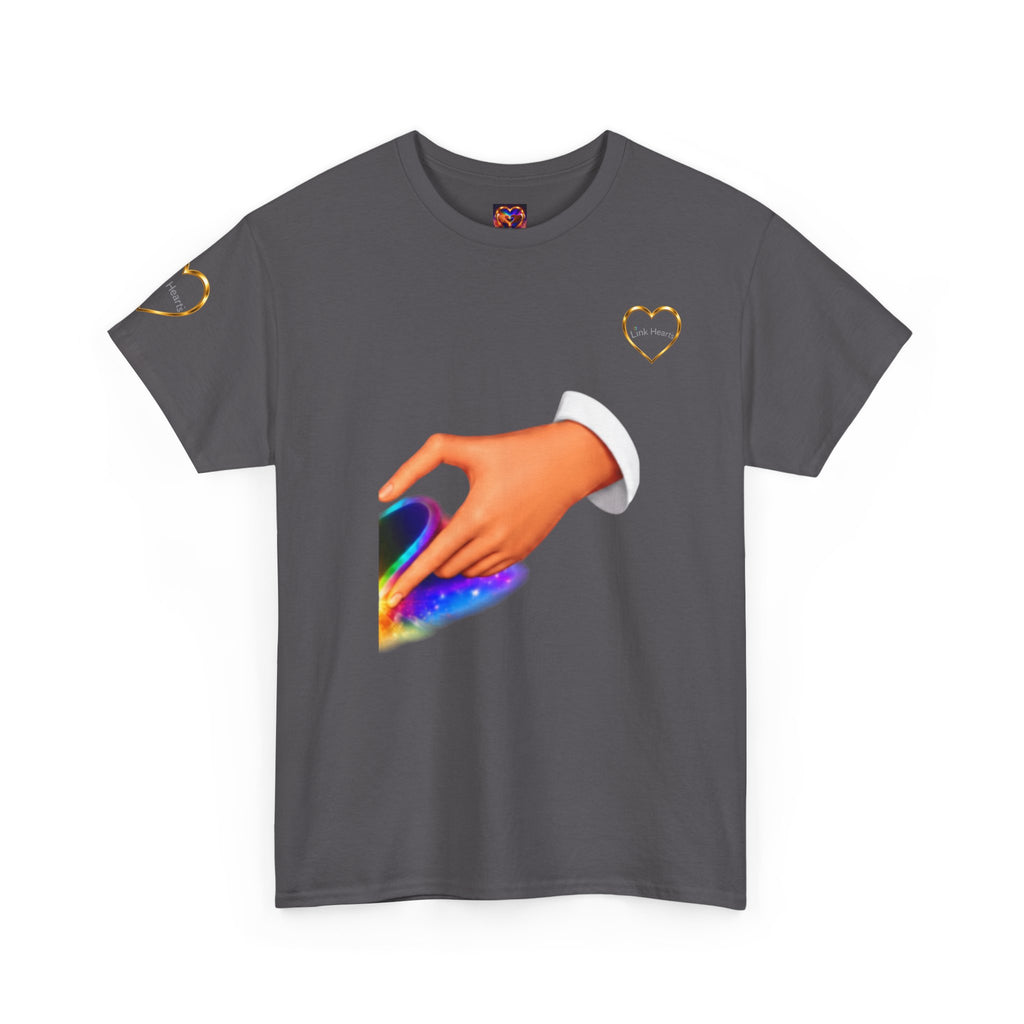 Link Hearts Unisex Tee - Celebrate Connection with Matching Shirt Set