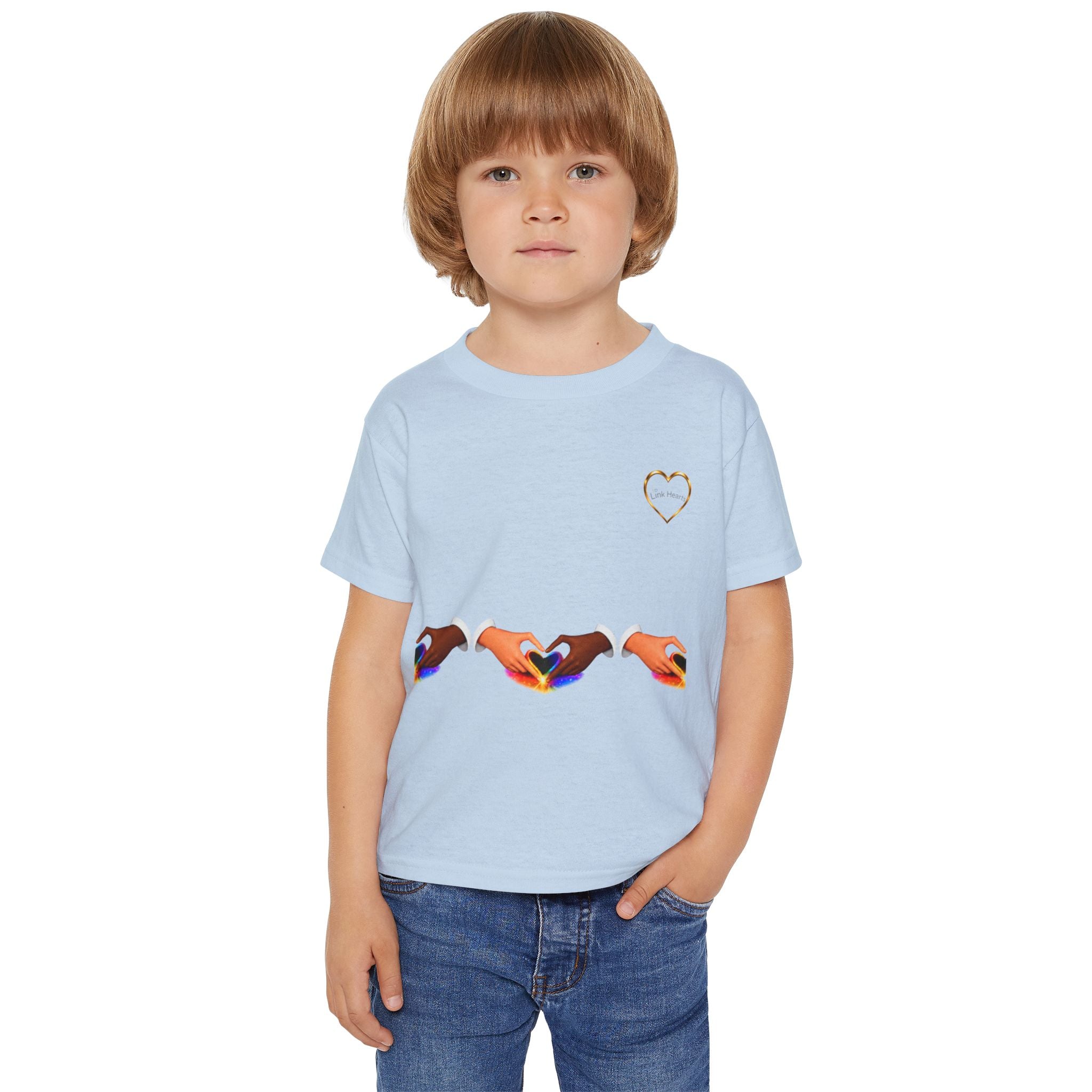 Link Hearts™  Heavy Cotton™ Toddler T-shirt