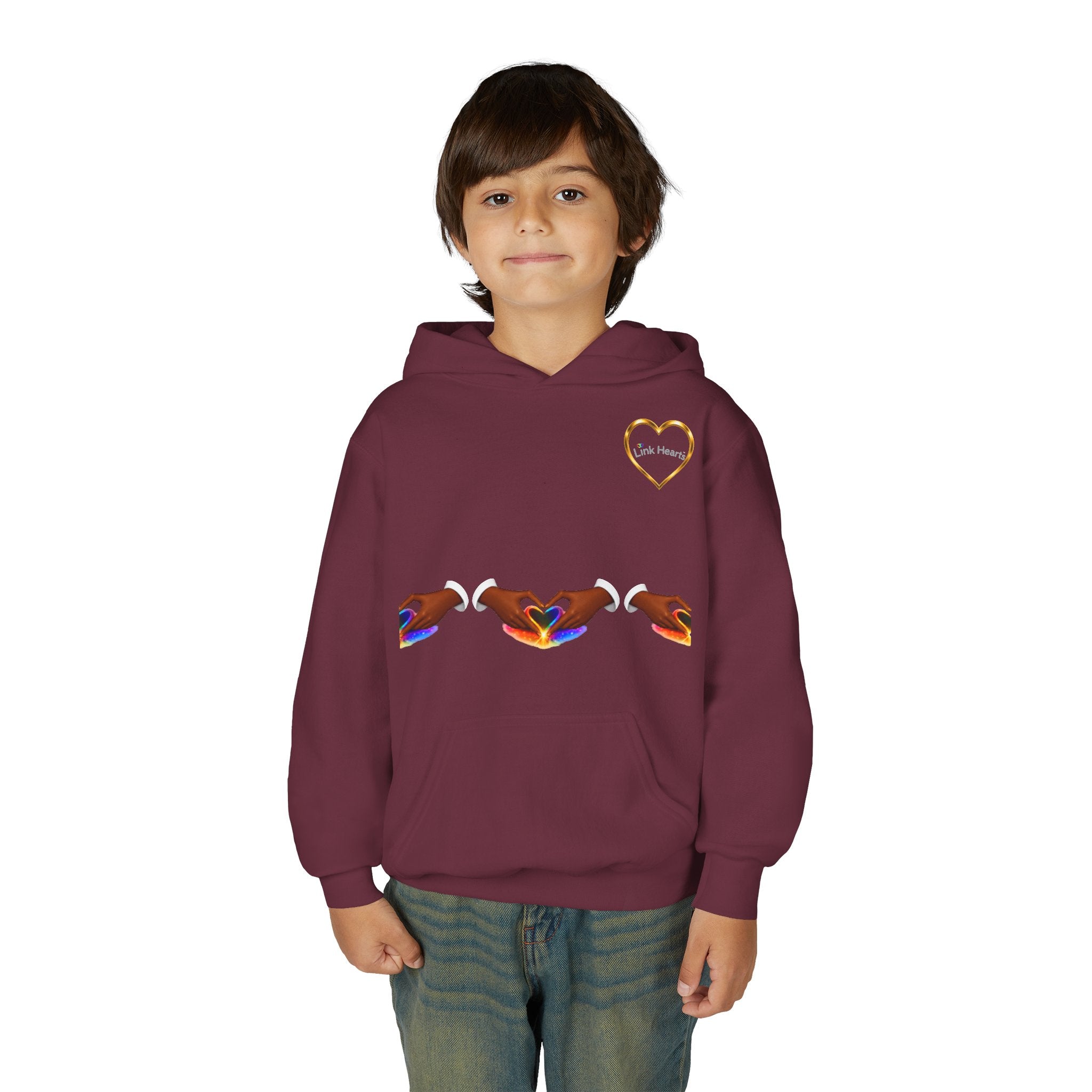 Link Hearts™ Youth Unity Hoodie