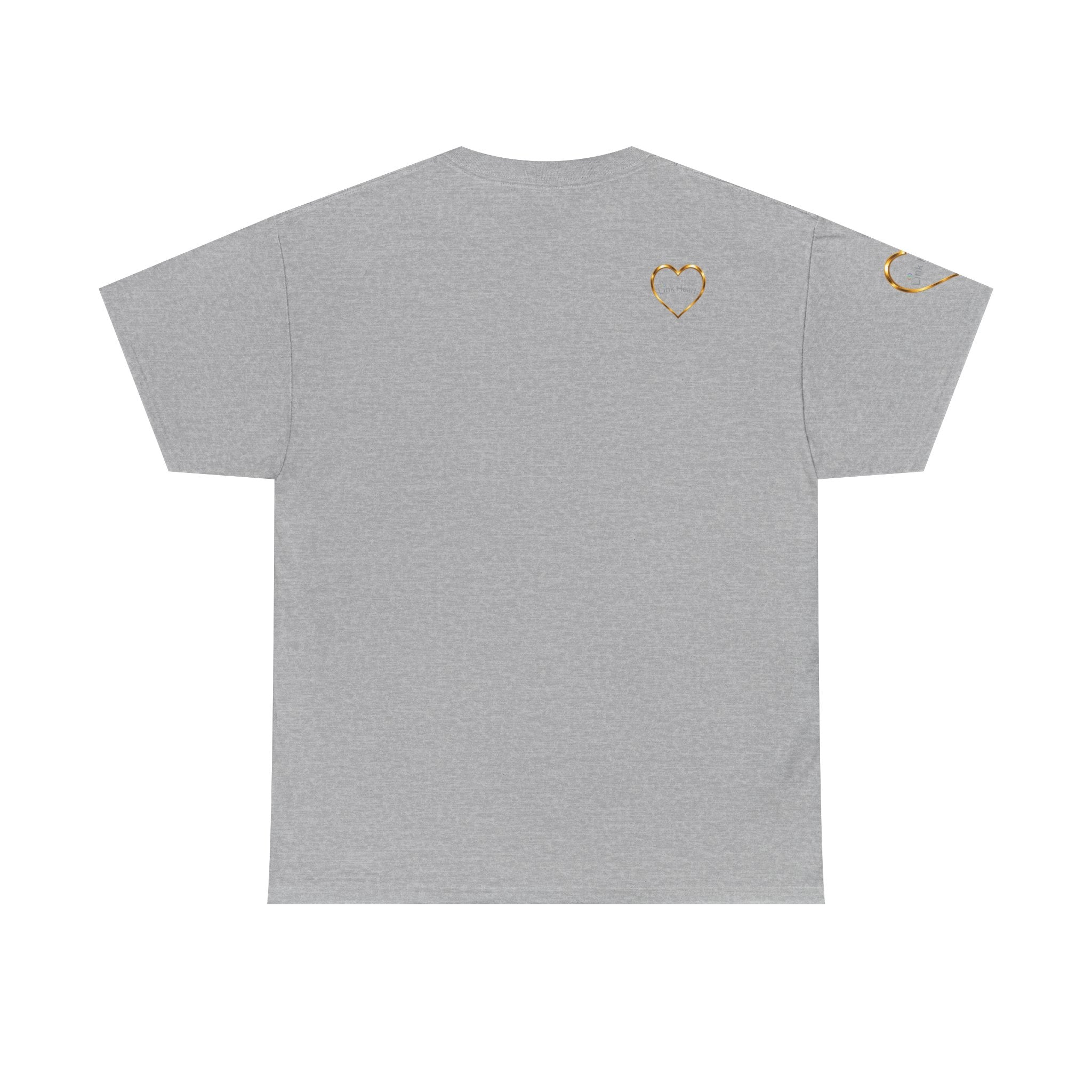 Link Hearts Unity Tee — Matching Rainbow Heart Couple Shirt (Love Wins)