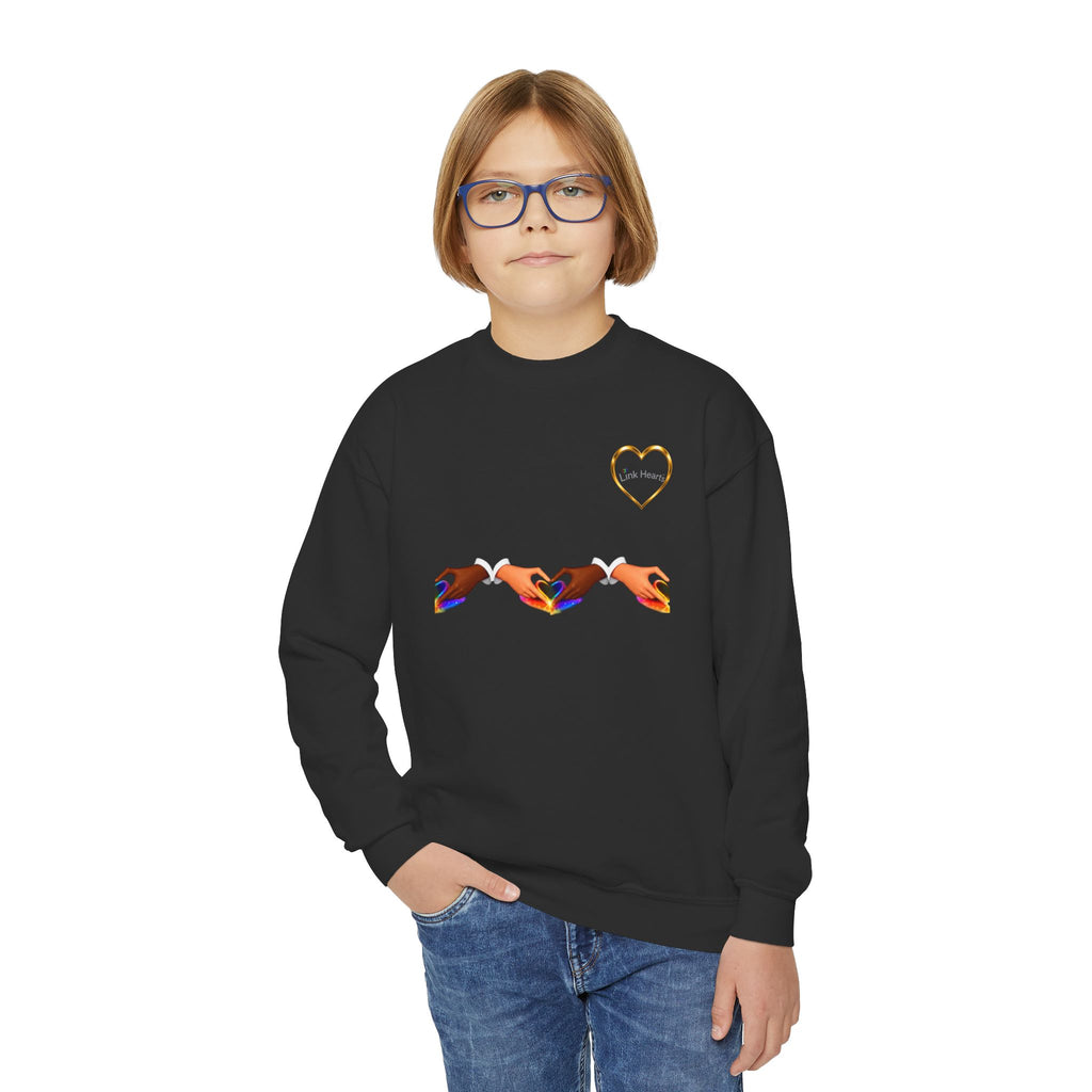 Link Hearts™ Unity Youth Crewneck Sweatshirt