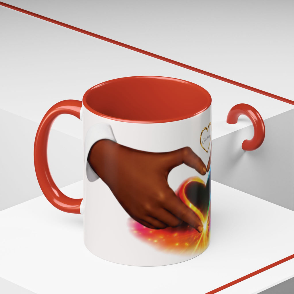 Link Hearts™ -  Rainbow Heart Mug