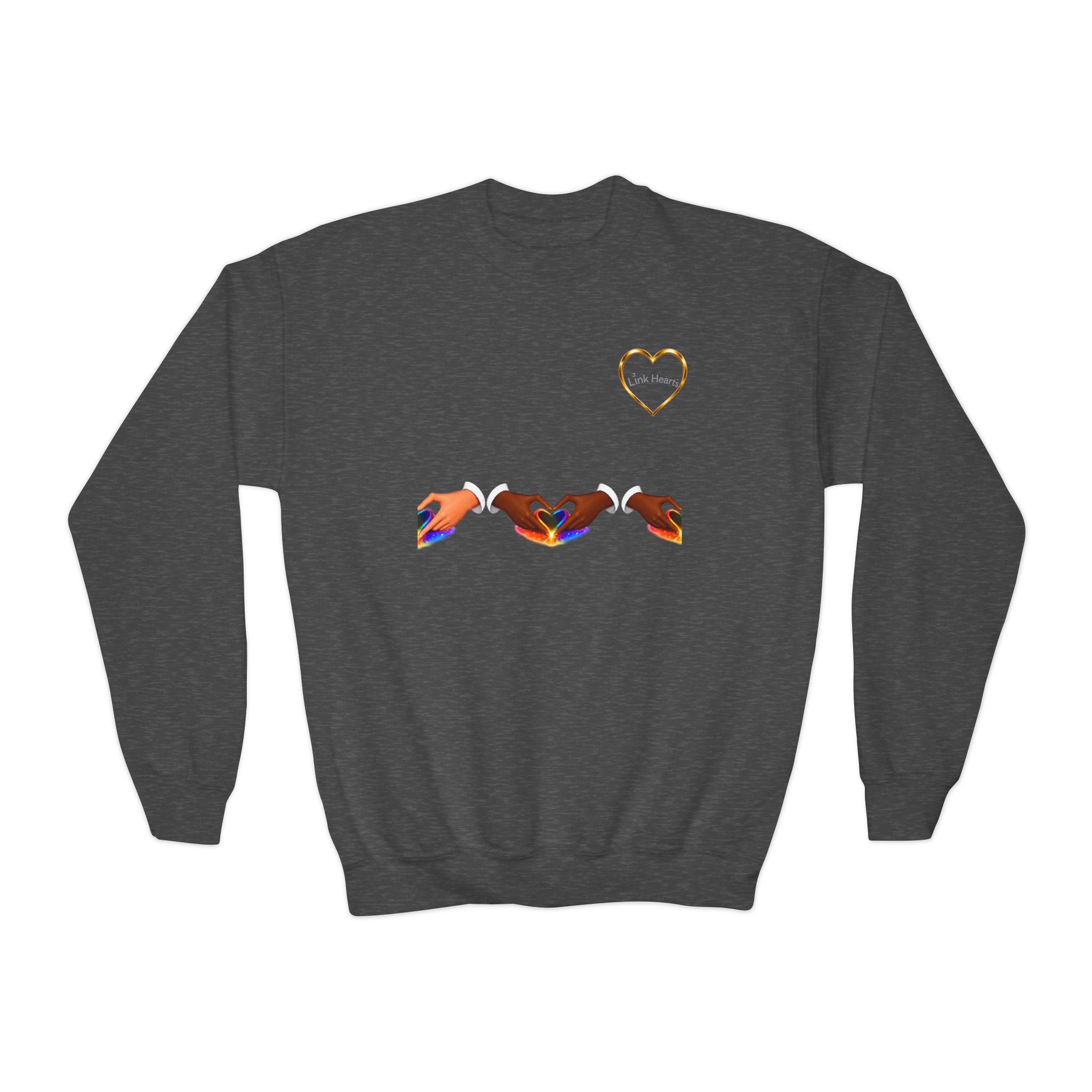 Link Hearts™ Unity Youth Crewneck Sweatshirt