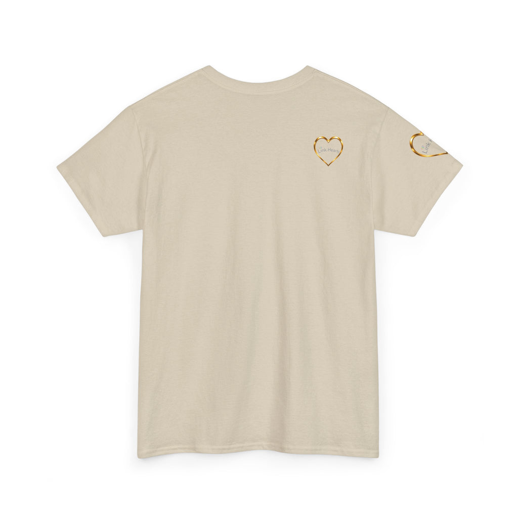 Link Hearts Unisex Tee - Celebrate Connection with Matching Shirt Set