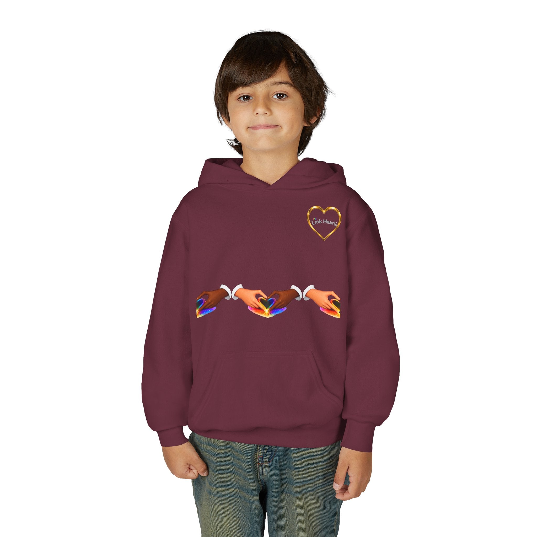 Link Hearts™ – Unity Kids Hoodie