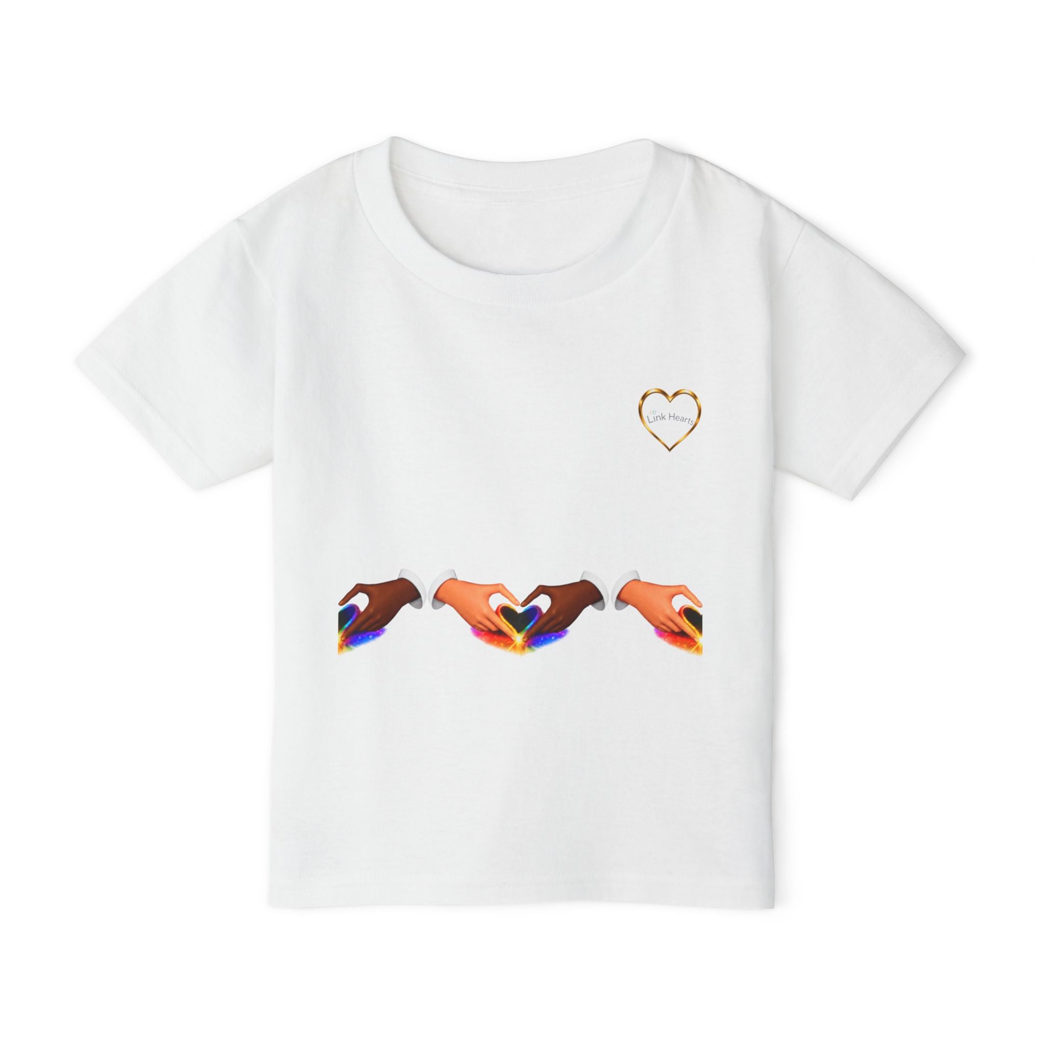 Link Hearts™  Heavy Cotton™ Toddler T-shirt