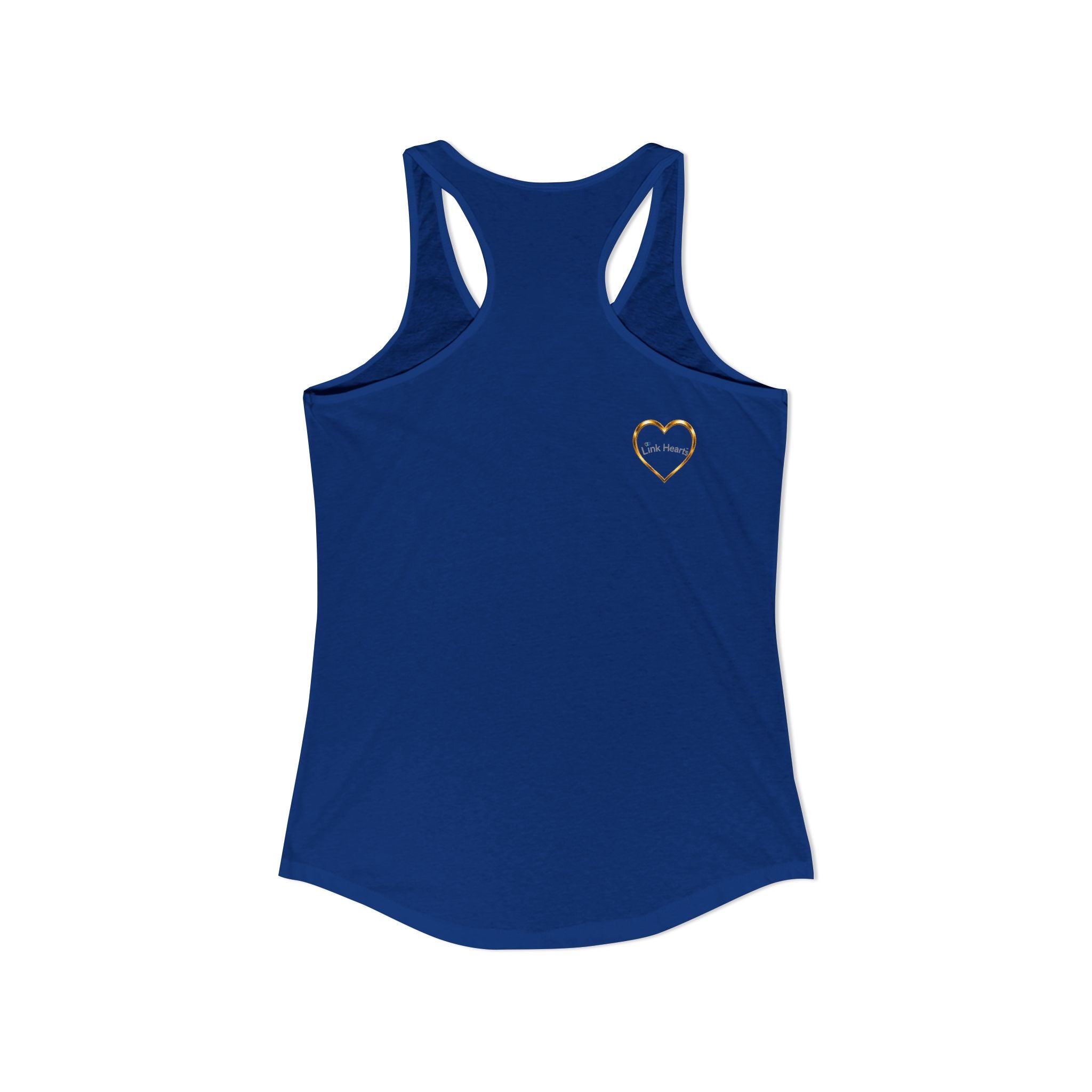 Link Hearts™ Women’s Ideal Racerback Tank – Wear Unity With Every Move.