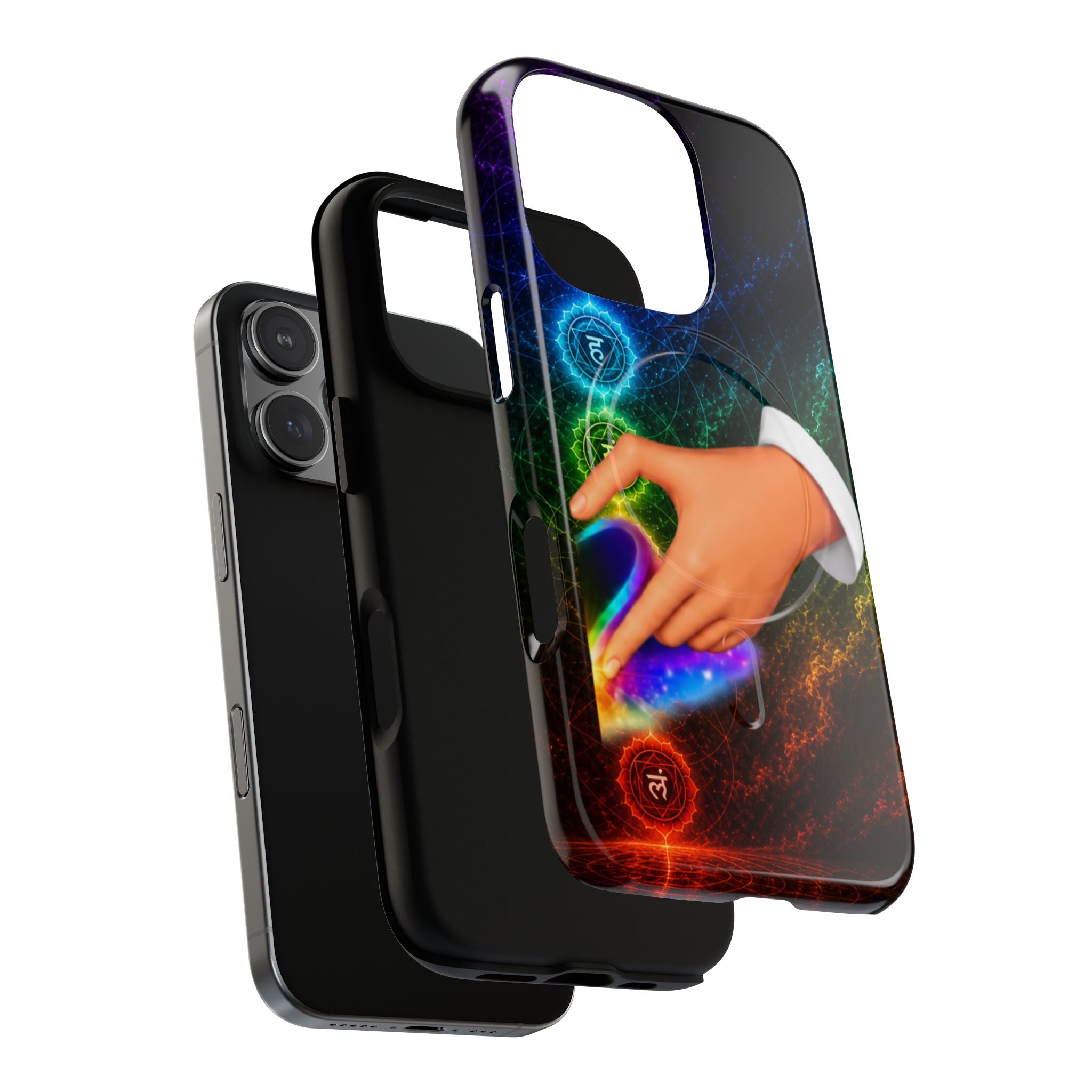Link Hearts™ Cosmic Energy Phone Case - Magnetic Phone Case