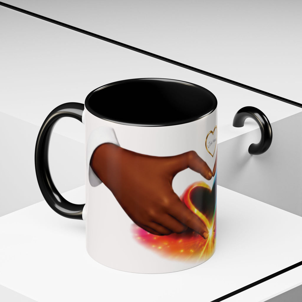 Link Hearts™ -  Rainbow Heart Mug