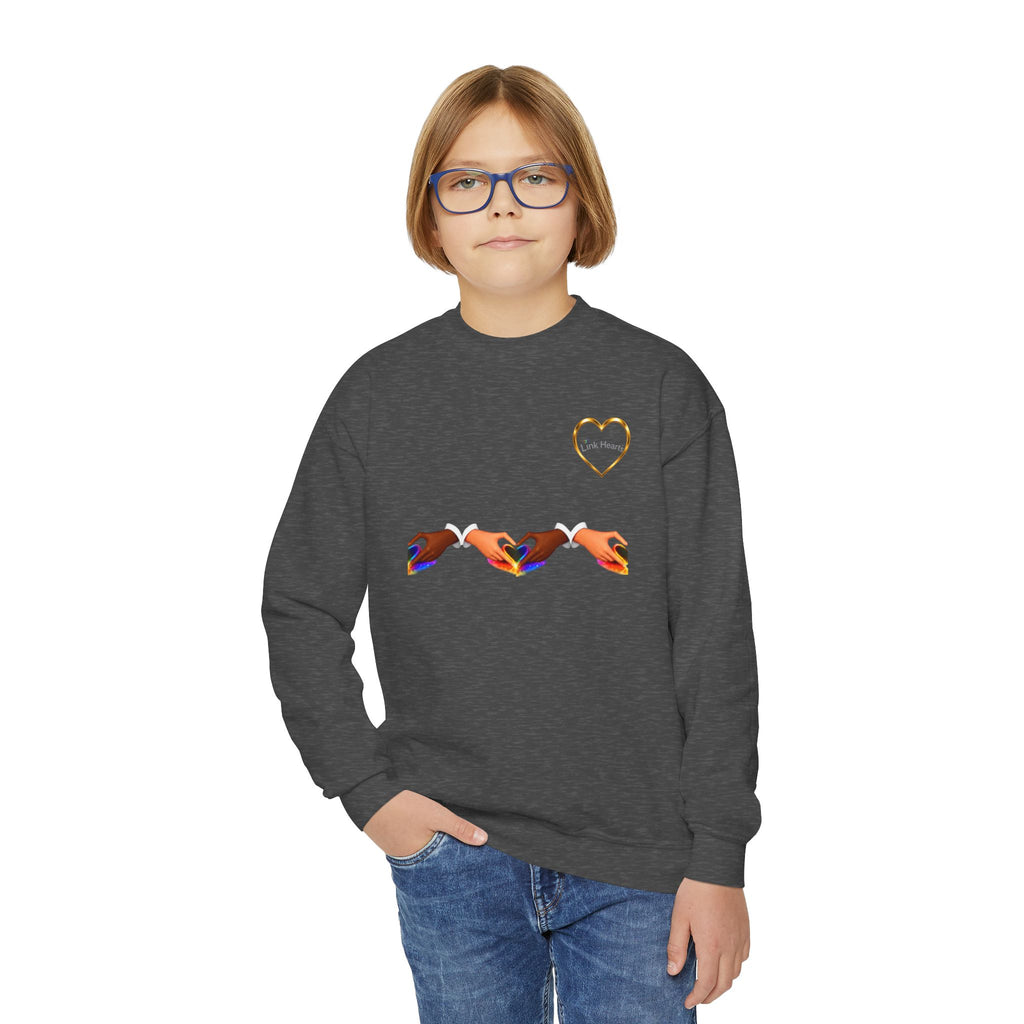 Link Hearts™ Unity Youth Crewneck Sweatshirt