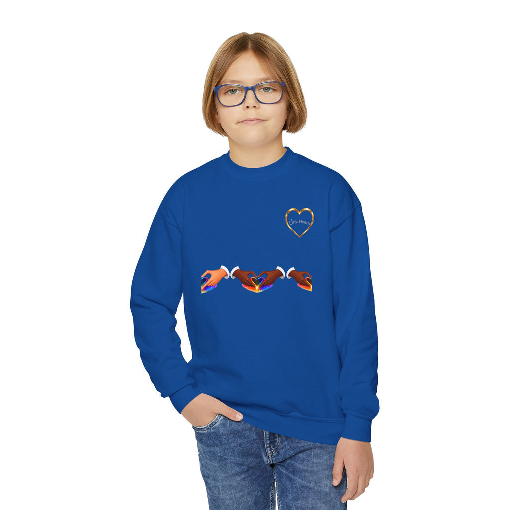 Link Hearts™ Unity Youth Crewneck Sweatshirt