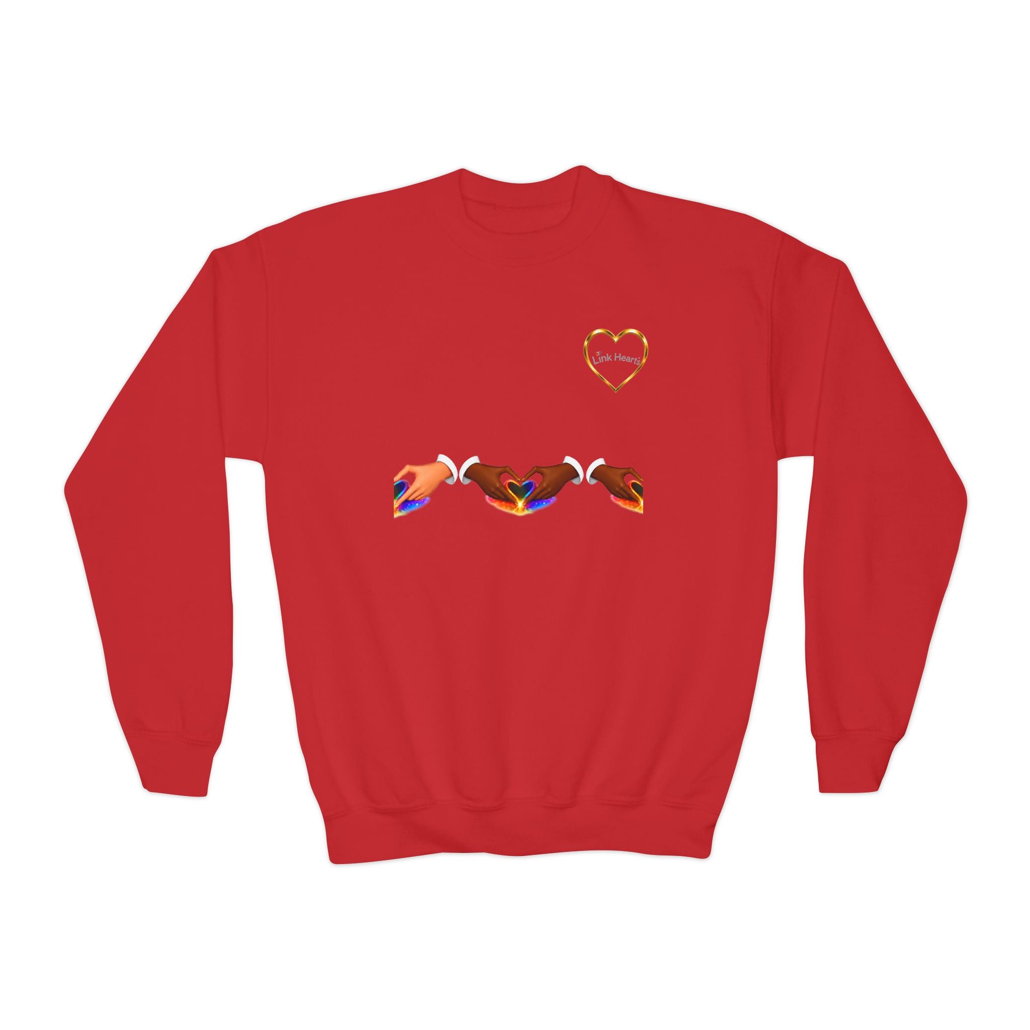 Link Hearts™ Unity Youth Crewneck Sweatshirt