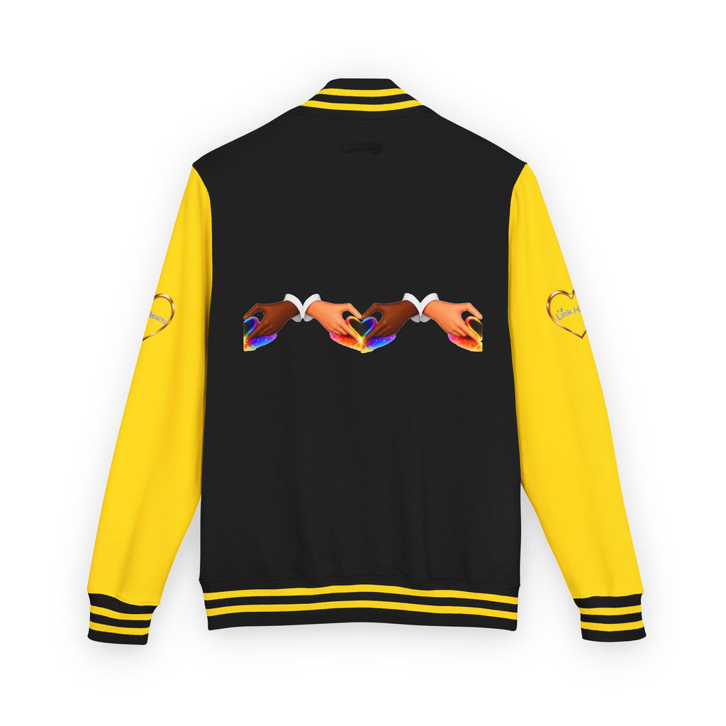 Link Hearts™ Premium Varsity Jacket – Wear the Movement.