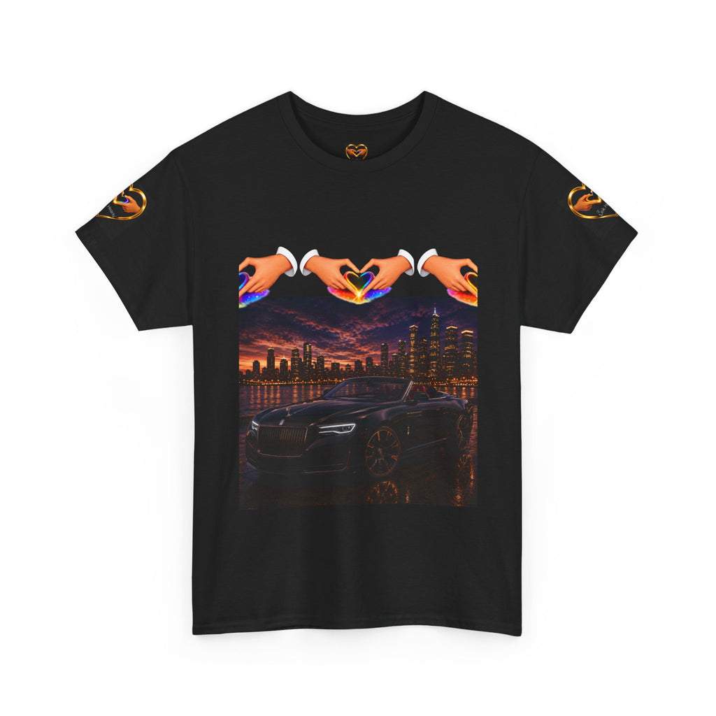 Link Hearts TM Luxury Nights Tee — where connection meets ambition, style, and energy.