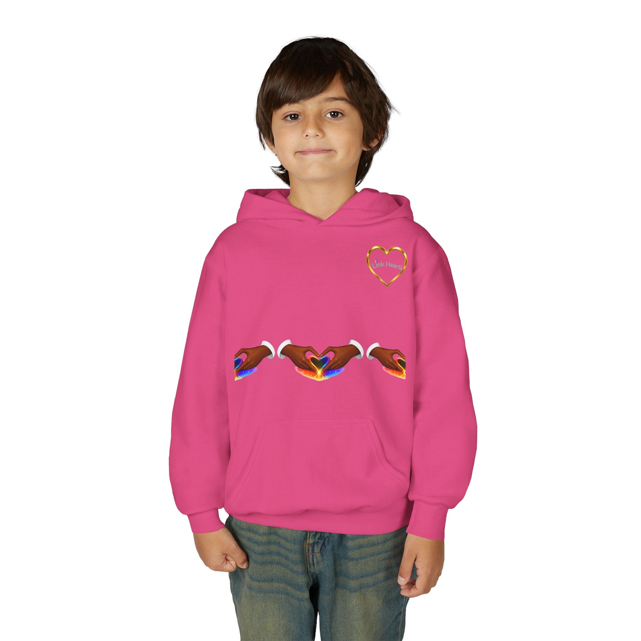 Link Hearts™ Youth Unity Hoodie