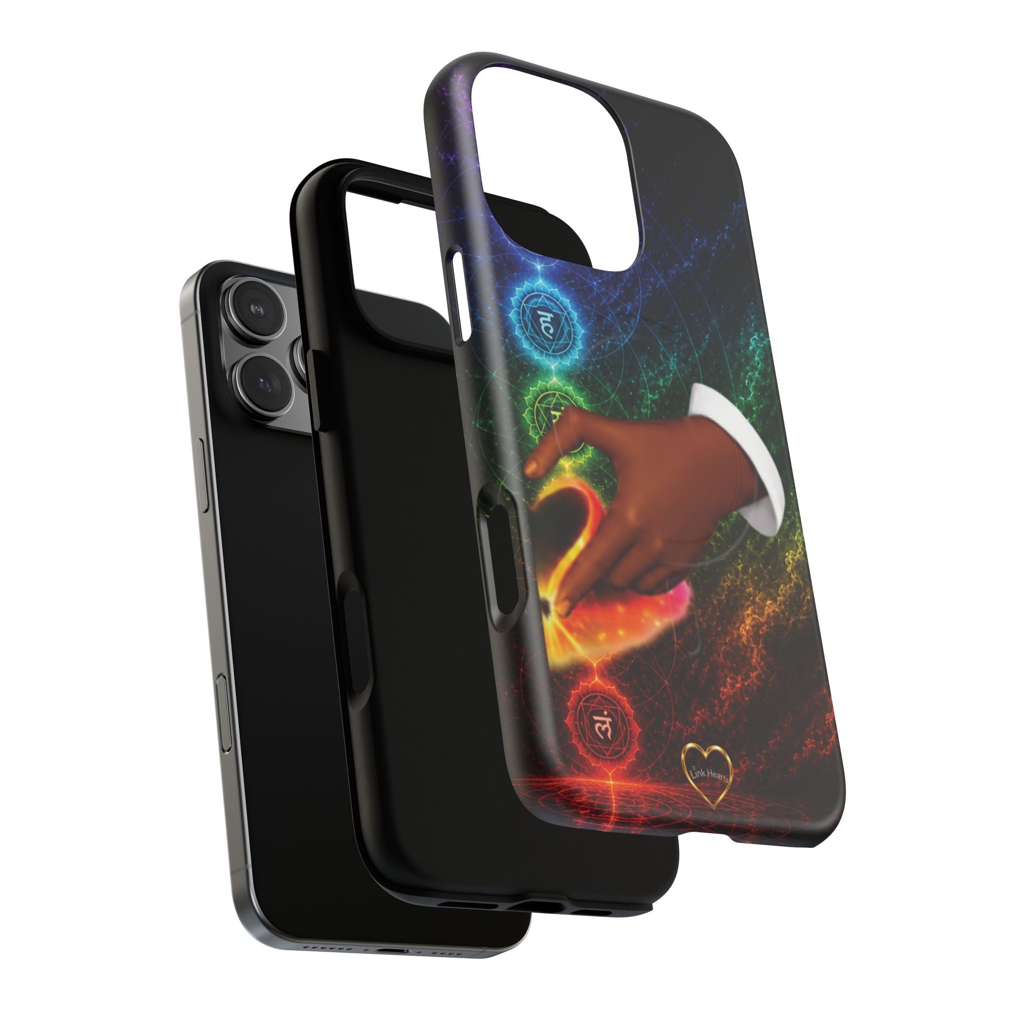 Link Hearts™  - Chakra Healing Magnetic Phone Case