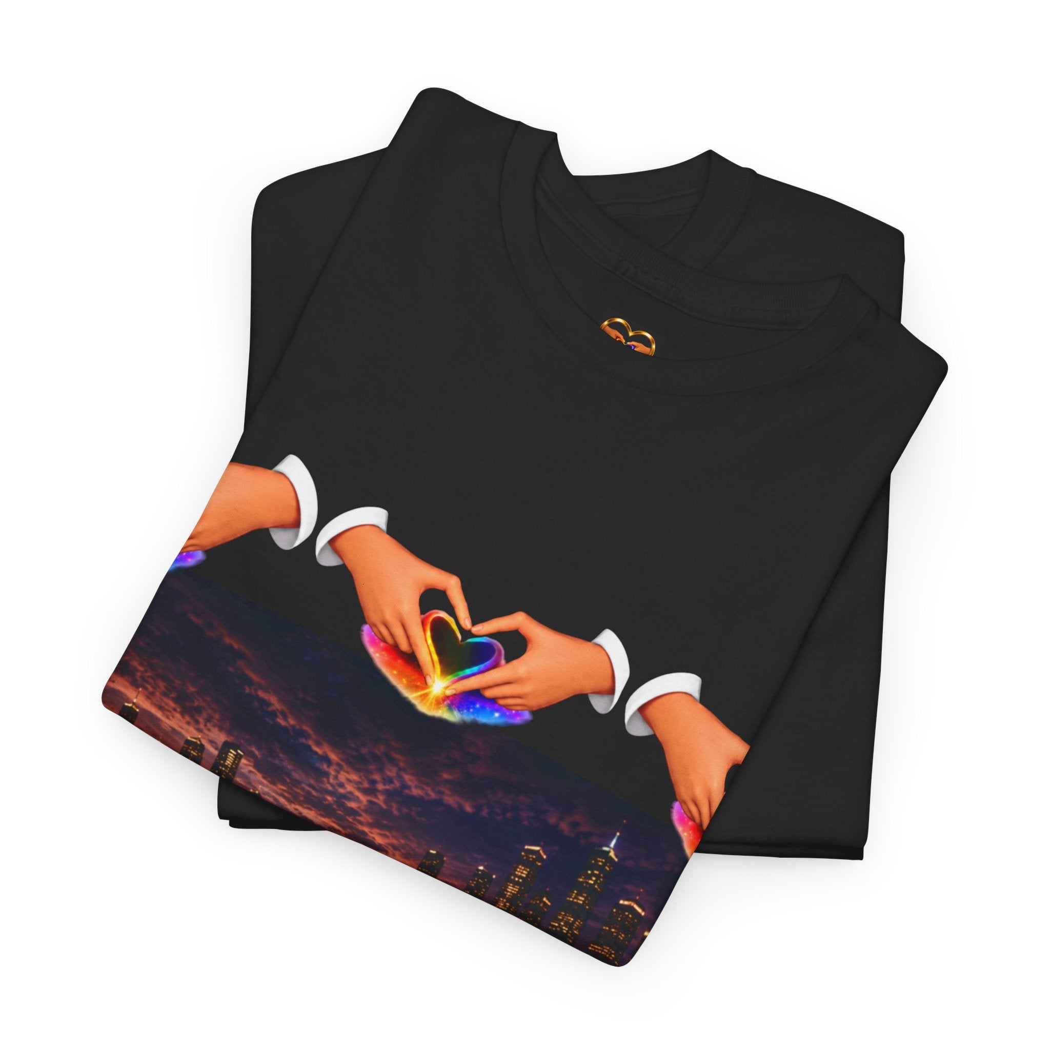 Link Hearts TM Luxury Nights Tee — where connection meets ambition, style, and energy.