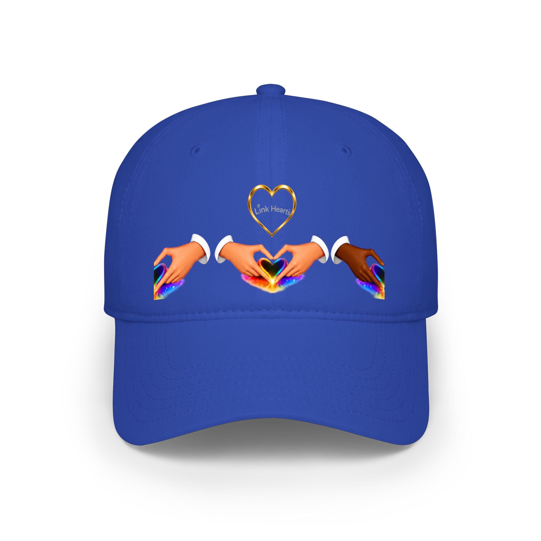 Heart Hands Baseball Cap — Inclusive Love Adjustable Cap