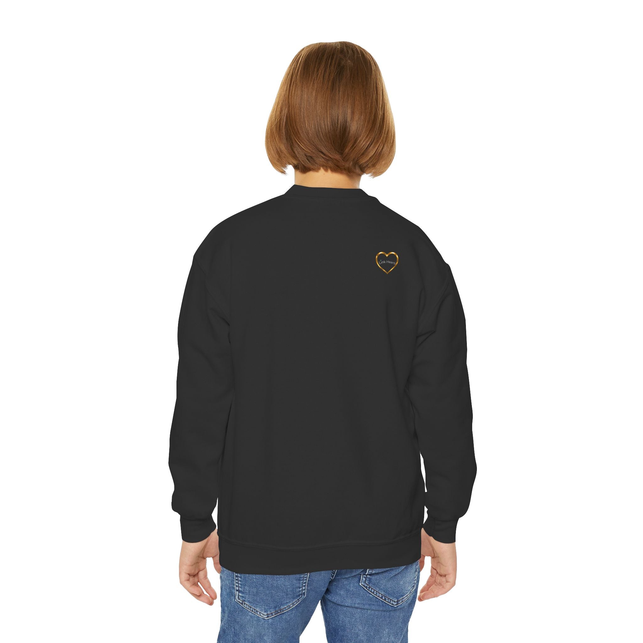 Link Hearts™ Unity Crewneck Sweatshirt — Youth Crewneck
