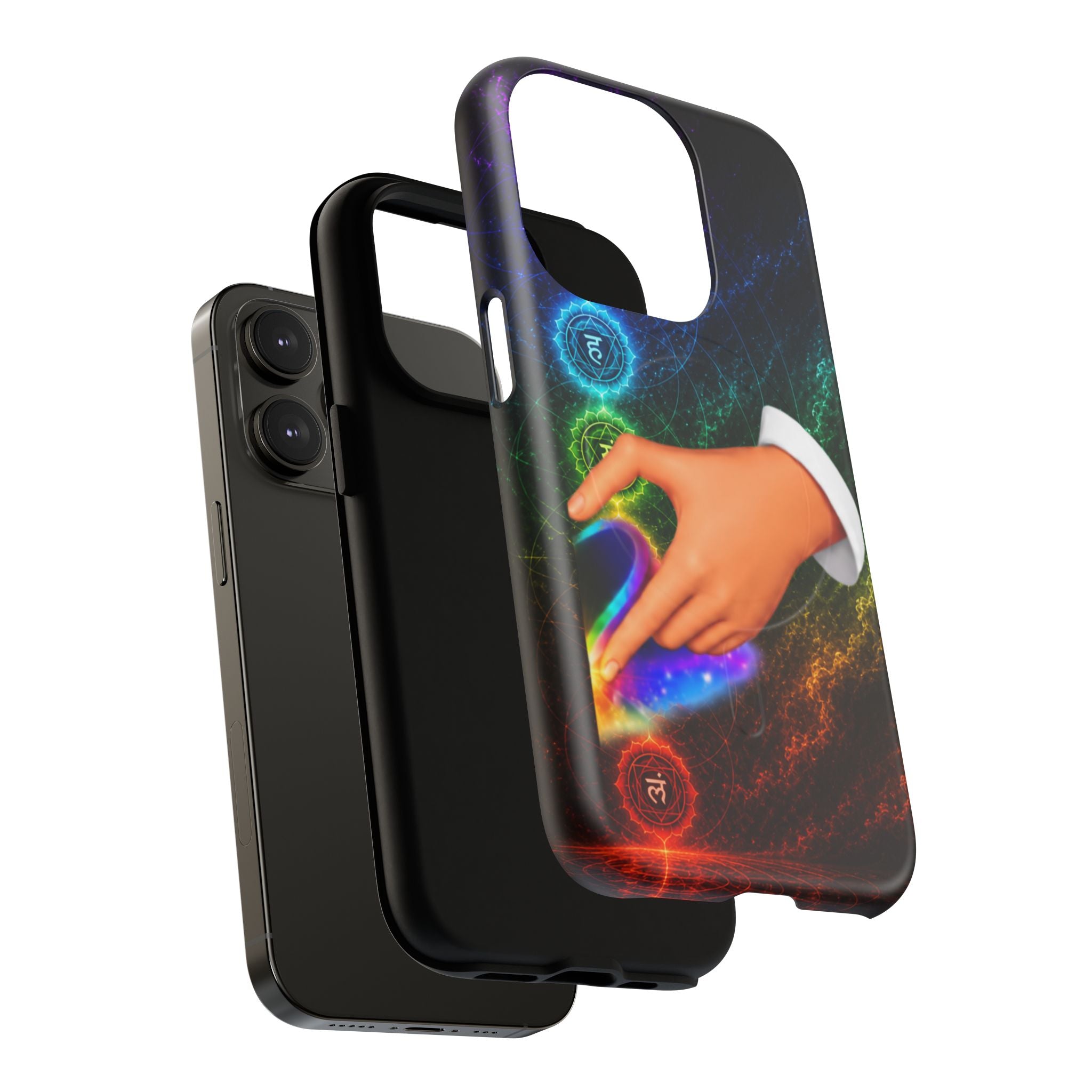 Link Hearts™ Cosmic Energy Phone Case - Magnetic Phone Case