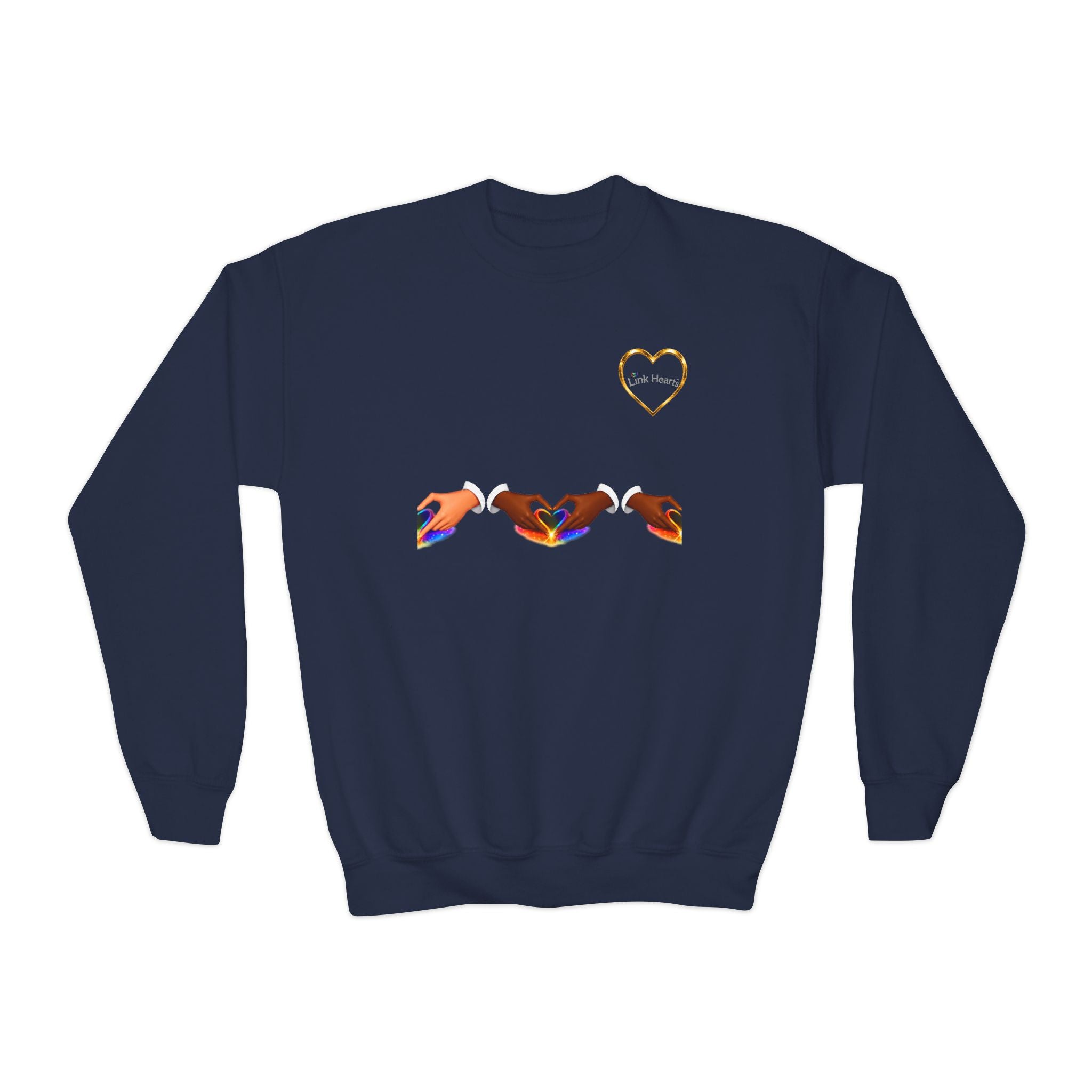 Link Hearts™ Unity Youth Crewneck Sweatshirt
