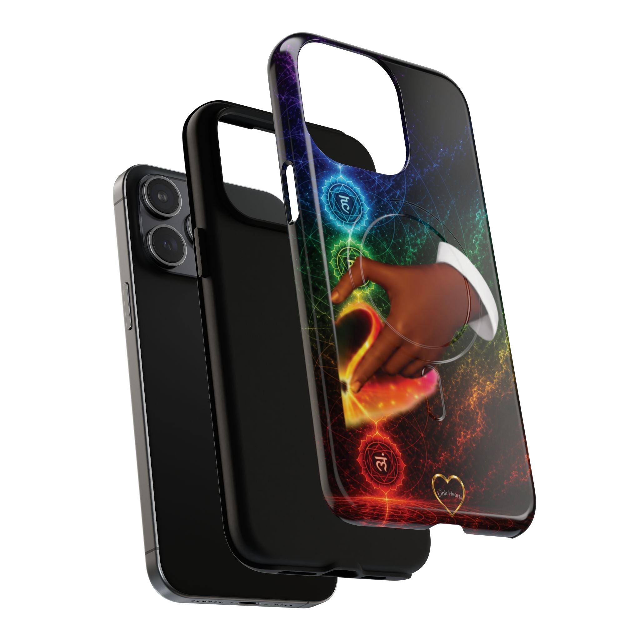 Link Hearts™  - Chakra Healing Magnetic Phone Case