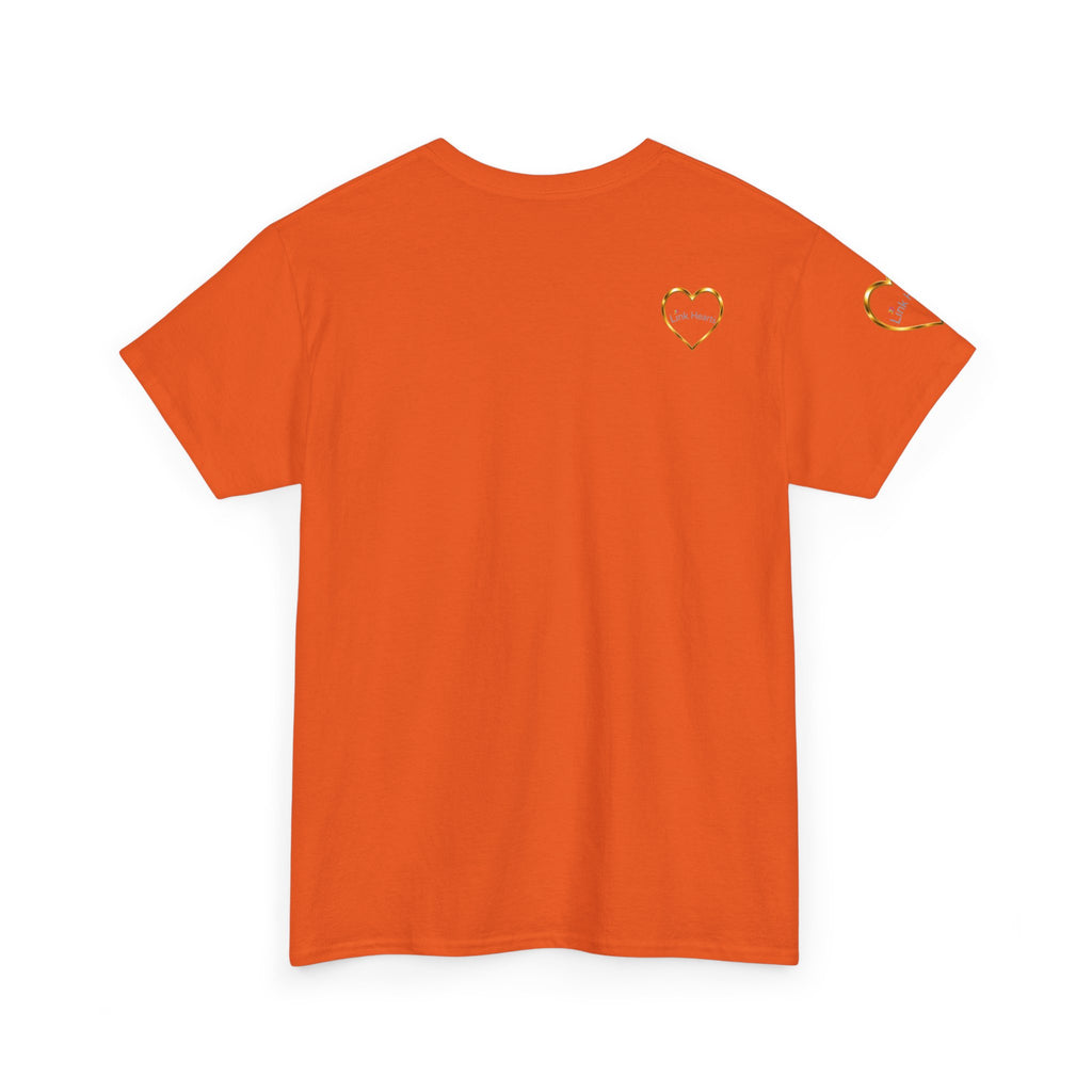 Link Hearts Unisex Tee - Celebrate Connection with Matching Shirt Set