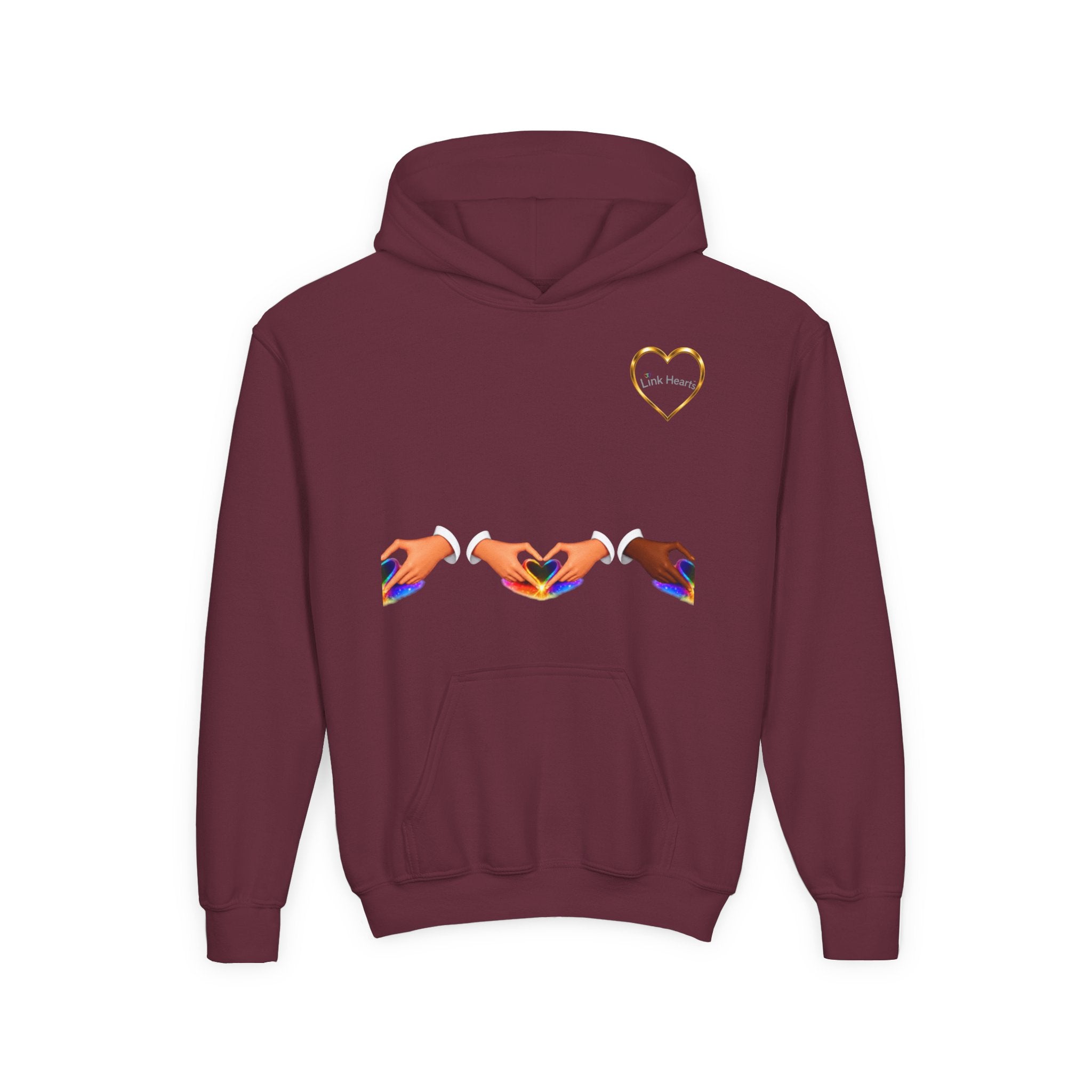 Youth Heavy Blend Hooded Sweatshirt
