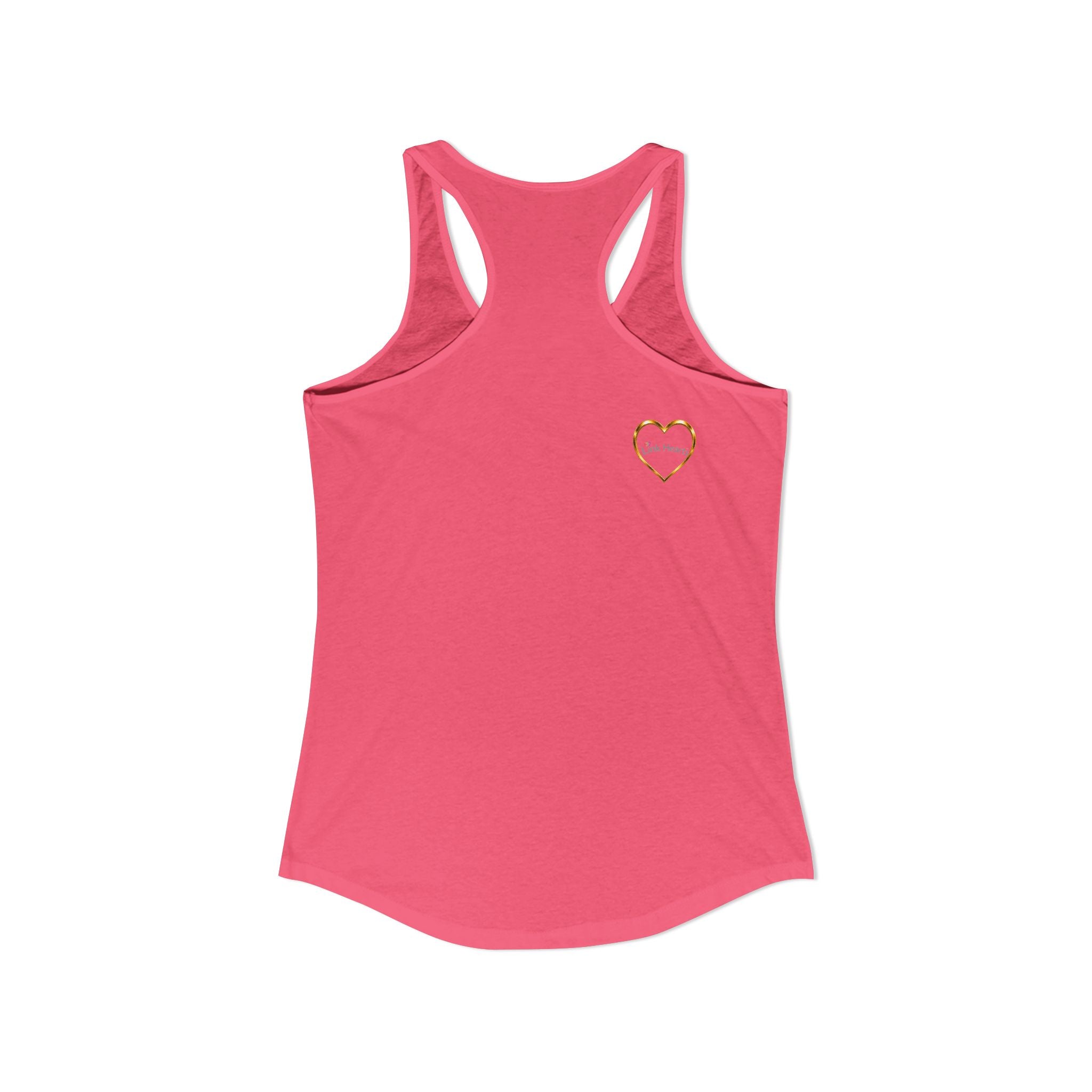 Link Hearts™ Women’s Ideal Racerback Tank – Wear Unity With Every Move.
