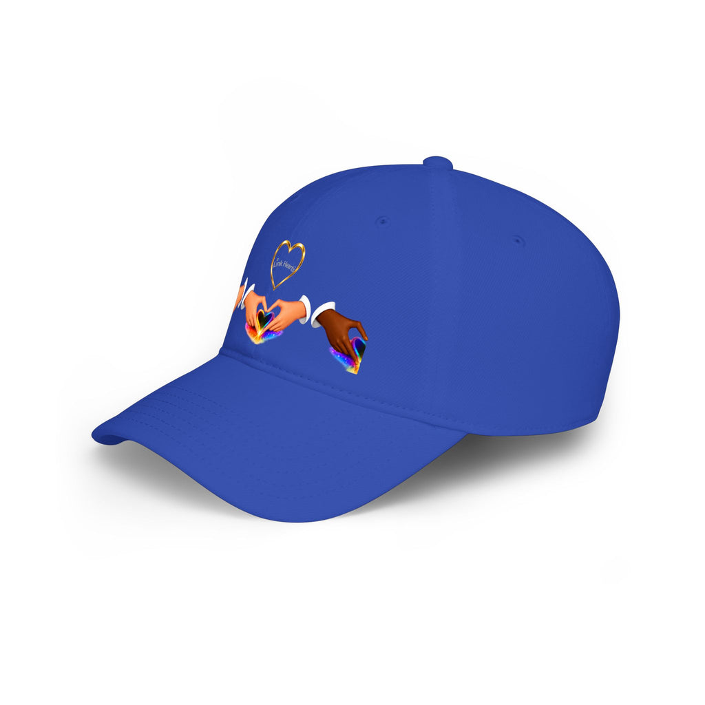 Heart Hands Baseball Cap — Inclusive Love Adjustable Cap