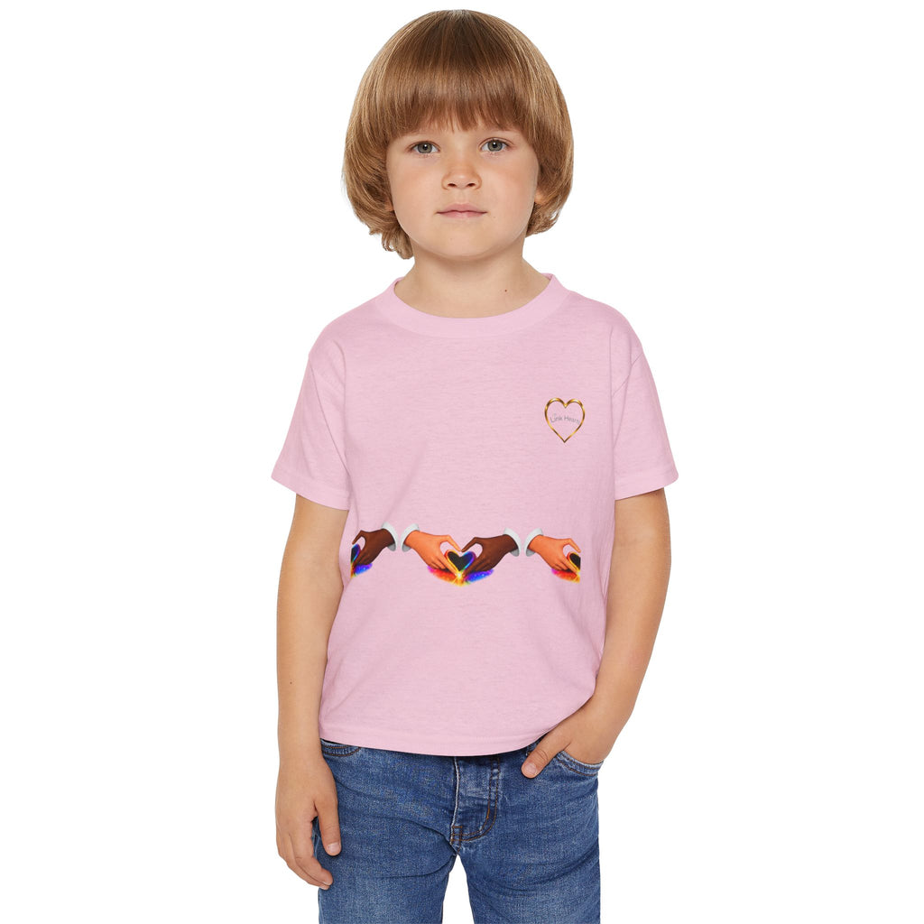 Link Hearts™  Heavy Cotton™ Toddler T-shirt