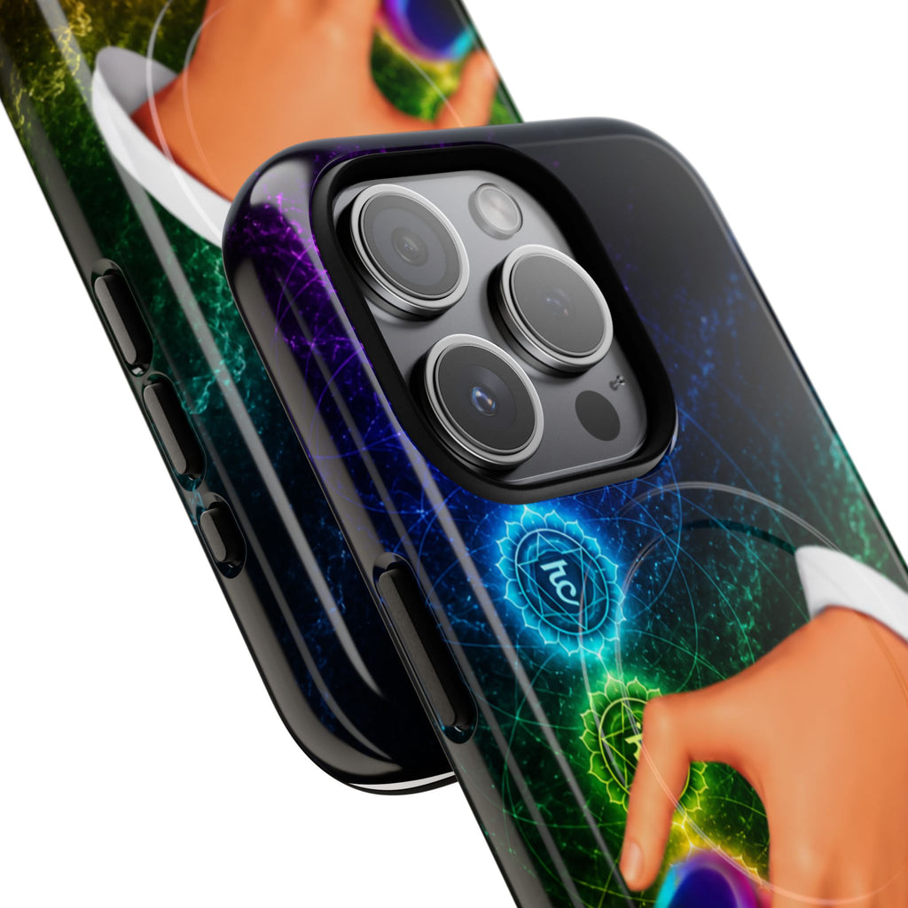 Link Hearts™ Cosmic Energy Phone Case - Magnetic Phone Case