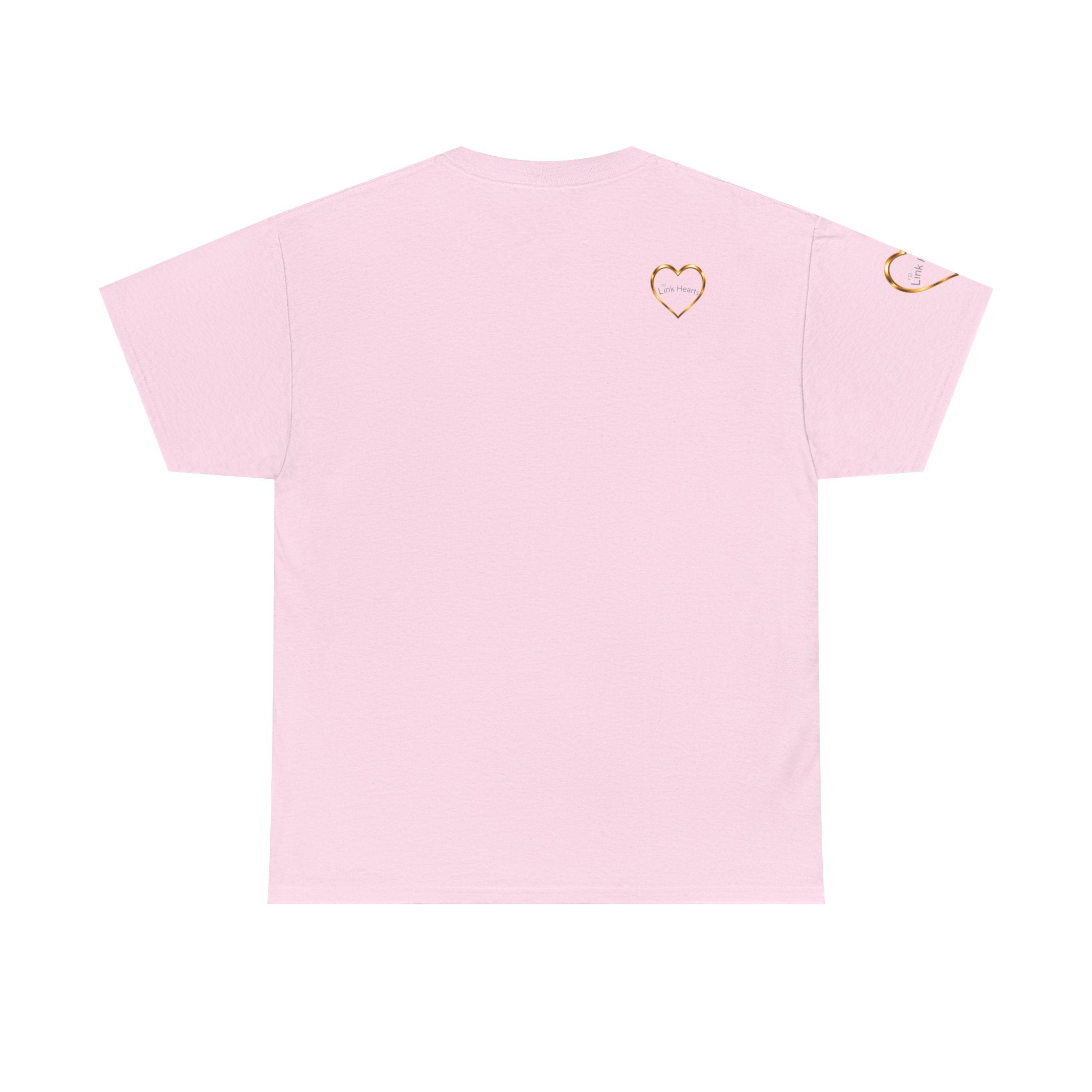Link Hearts Unity Tee — Matching Rainbow Heart Couple Shirt (Love Wins)