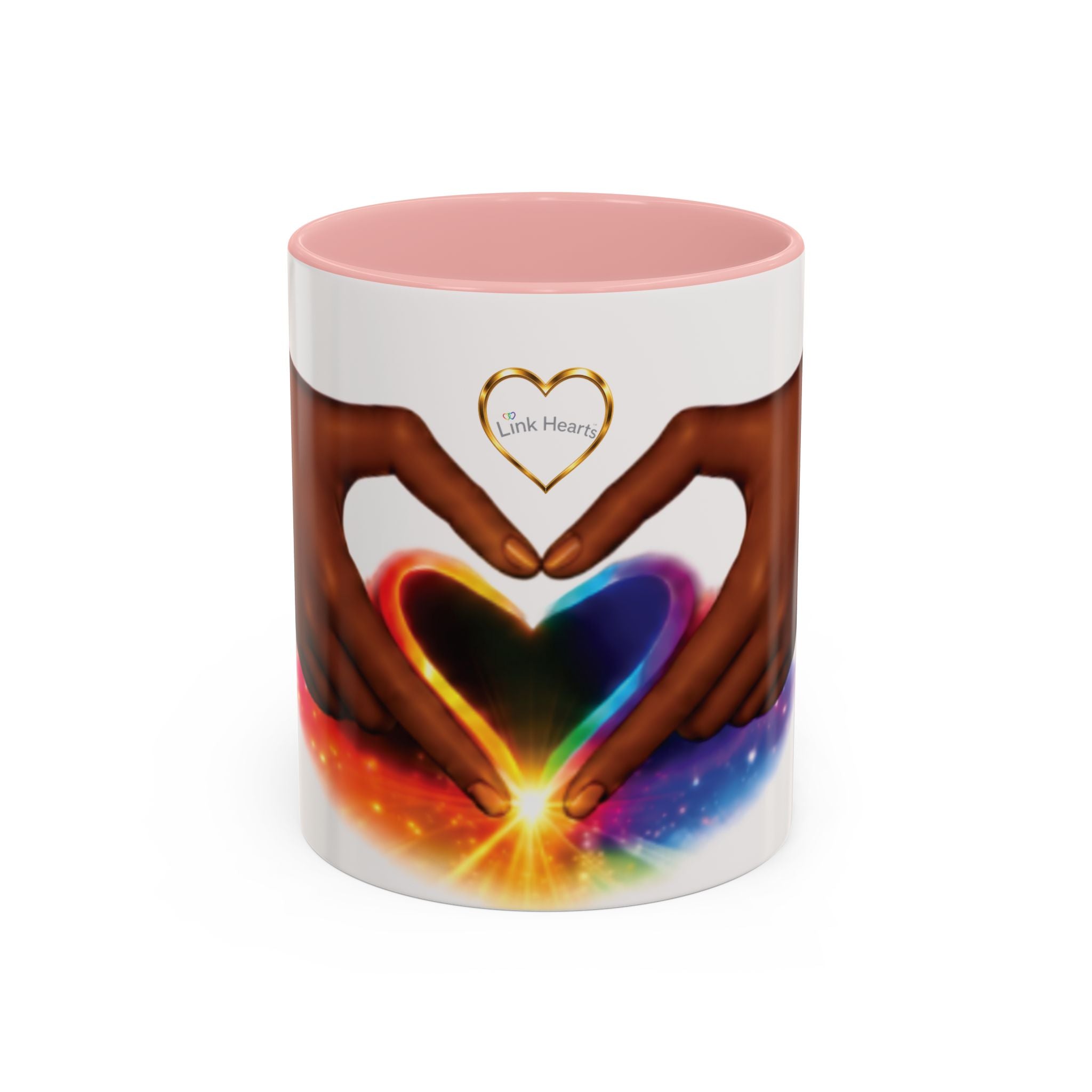Link Hearts™ -  Rainbow Heart Mug