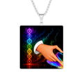 Link Hearts™ Custom Cut Photo Pendant