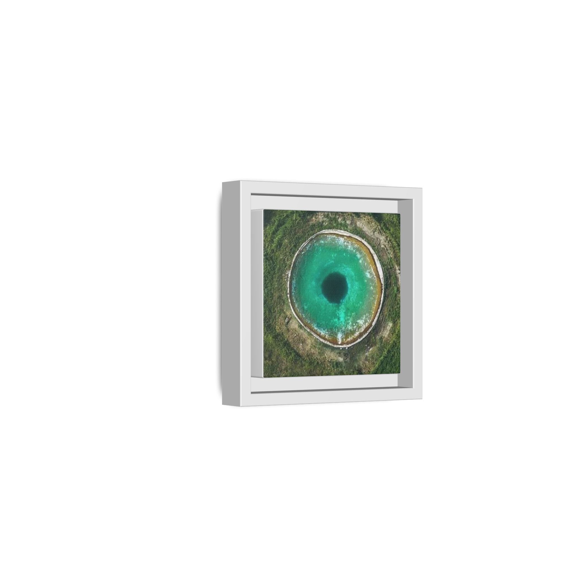 LinkHearts™ 'Sink Hole' Matte Canvas Framed Wall Art