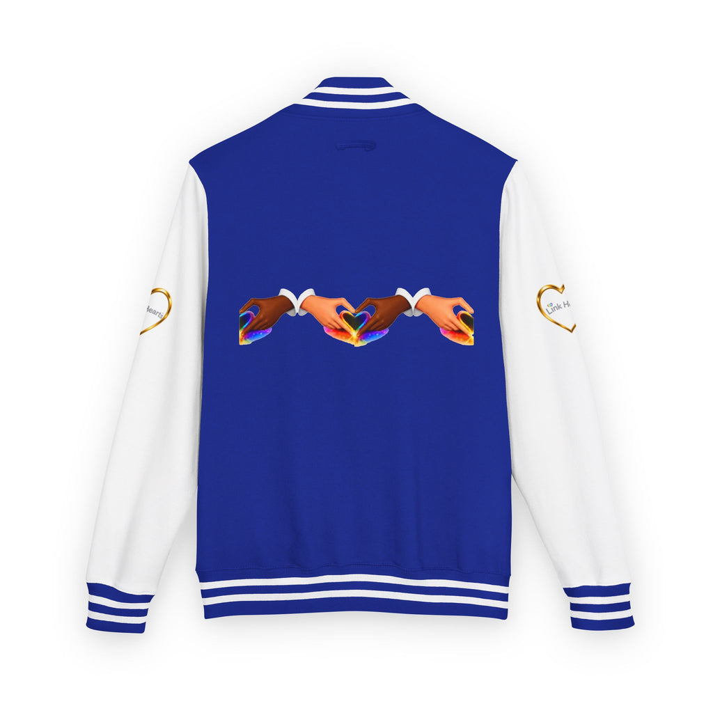 Link Hearts™ Premium Varsity Jacket – Wear the Movement.