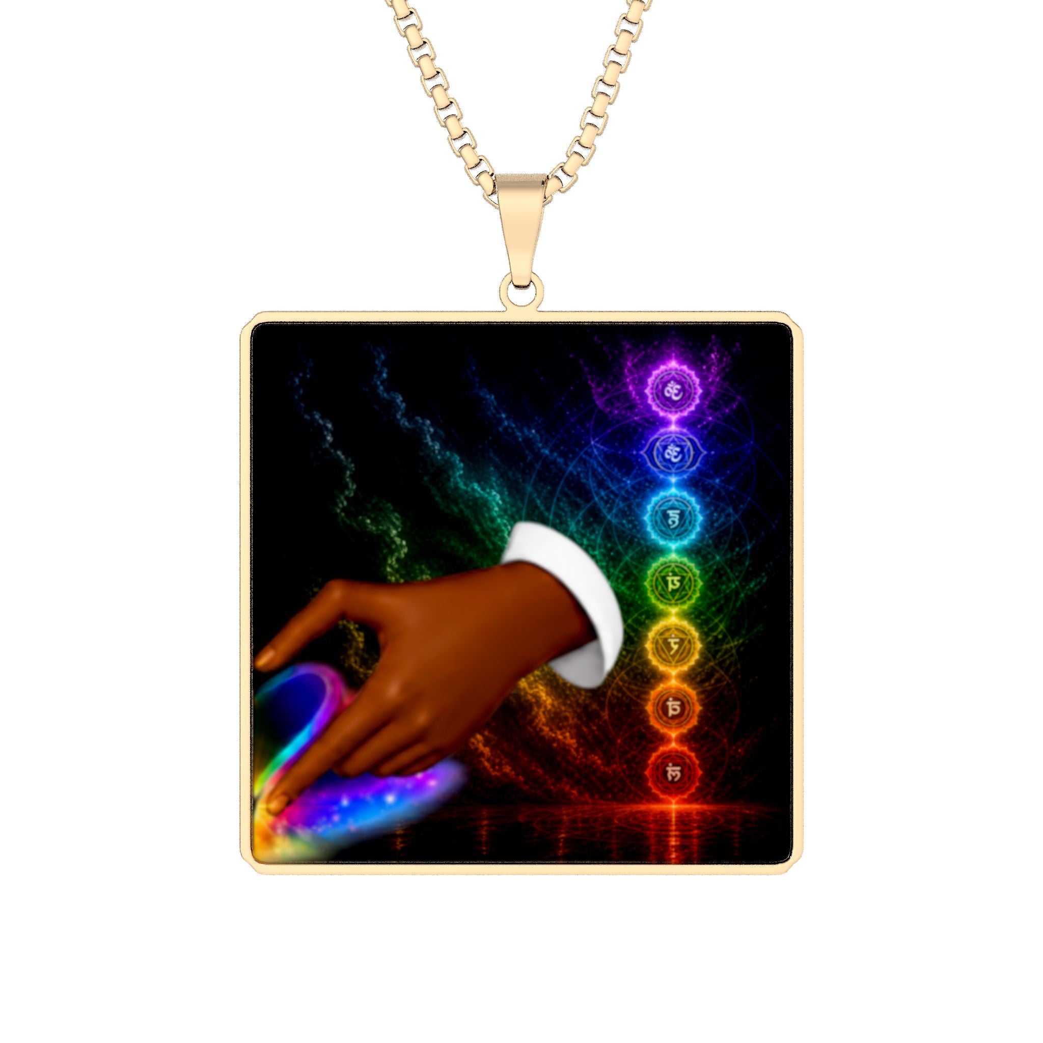 Link Hearts™ Custom Cut Photo Pendant