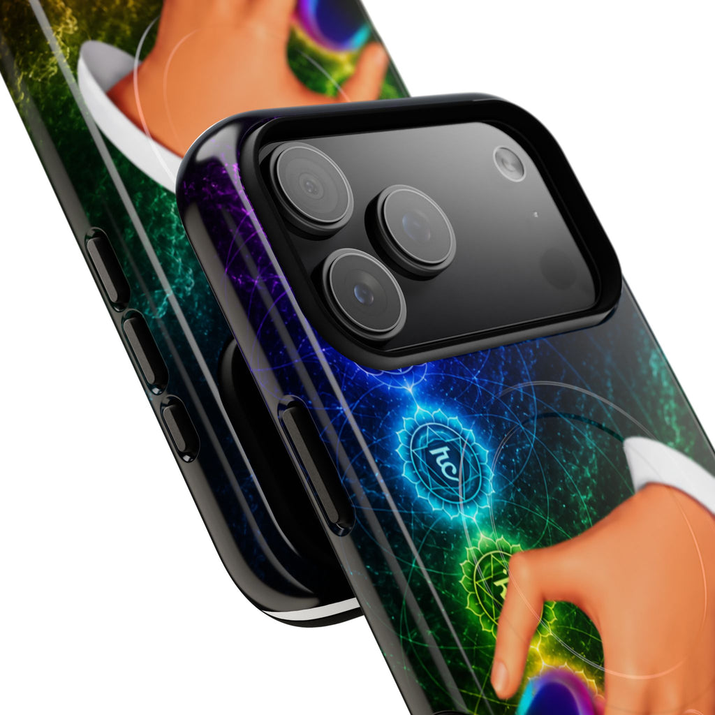 Link Hearts™ Cosmic Energy Phone Case - Magnetic Phone Case