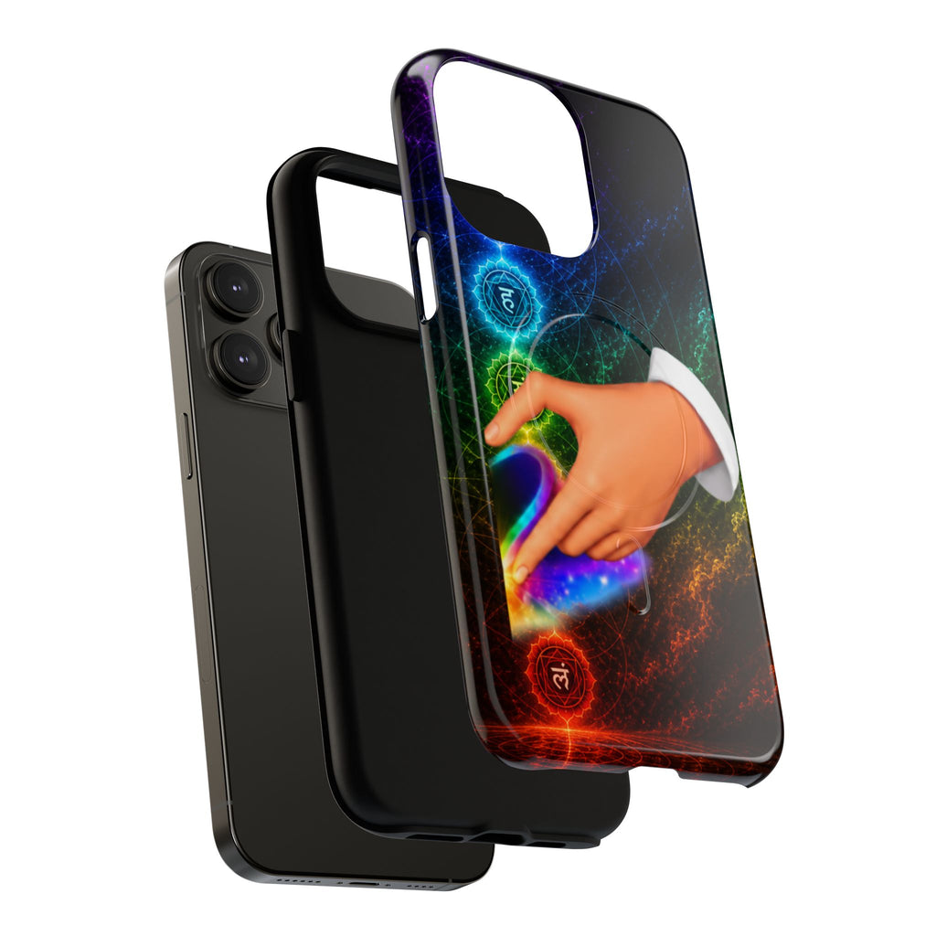 Link Hearts™ Cosmic Energy Phone Case - Magnetic Phone Case