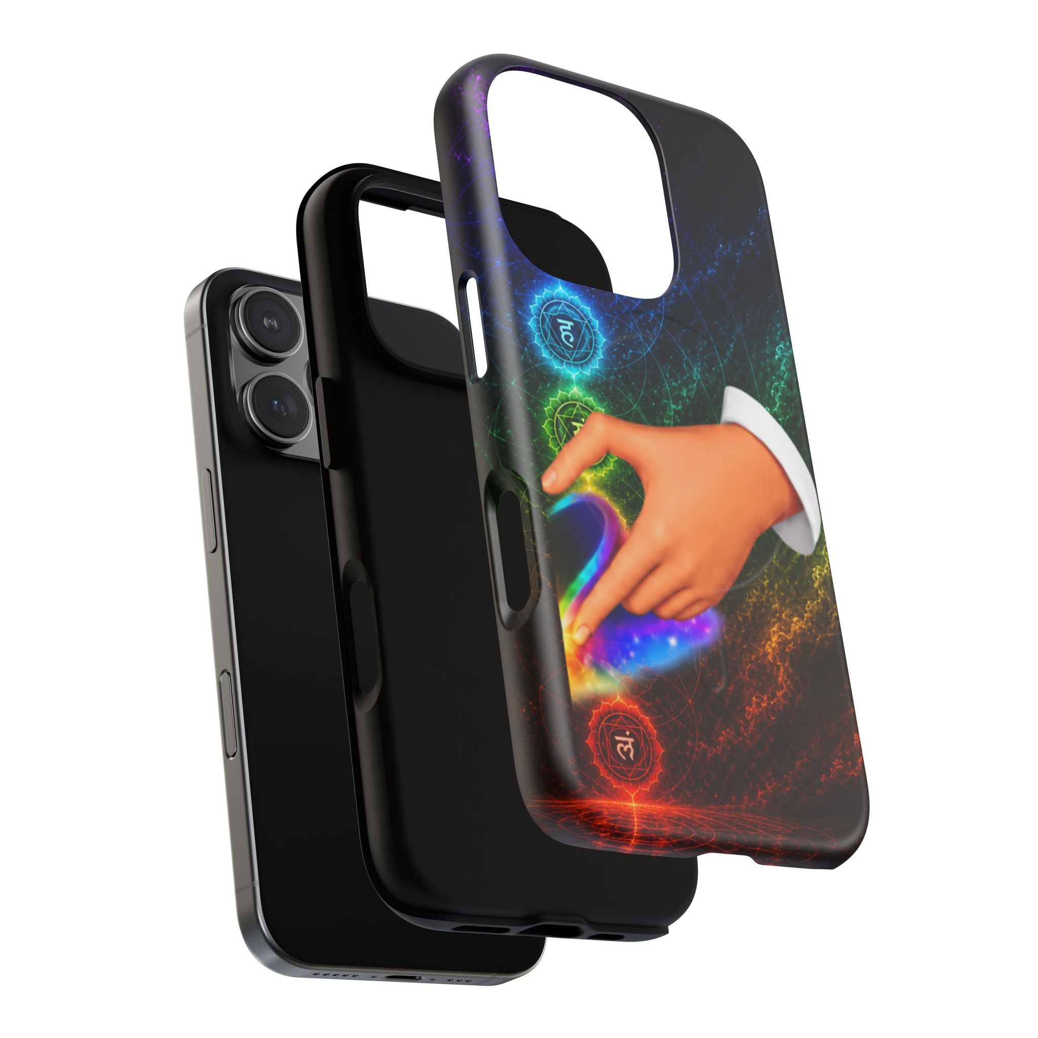 Link Hearts™ Cosmic Energy Phone Case - Magnetic Phone Case
