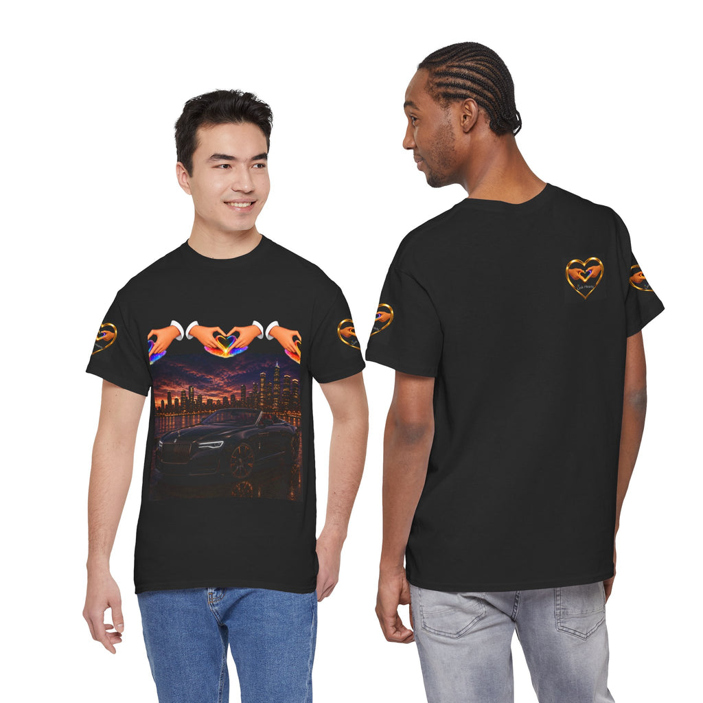 Link Hearts TM Luxury Nights Tee — where connection meets ambition, style, and energy.