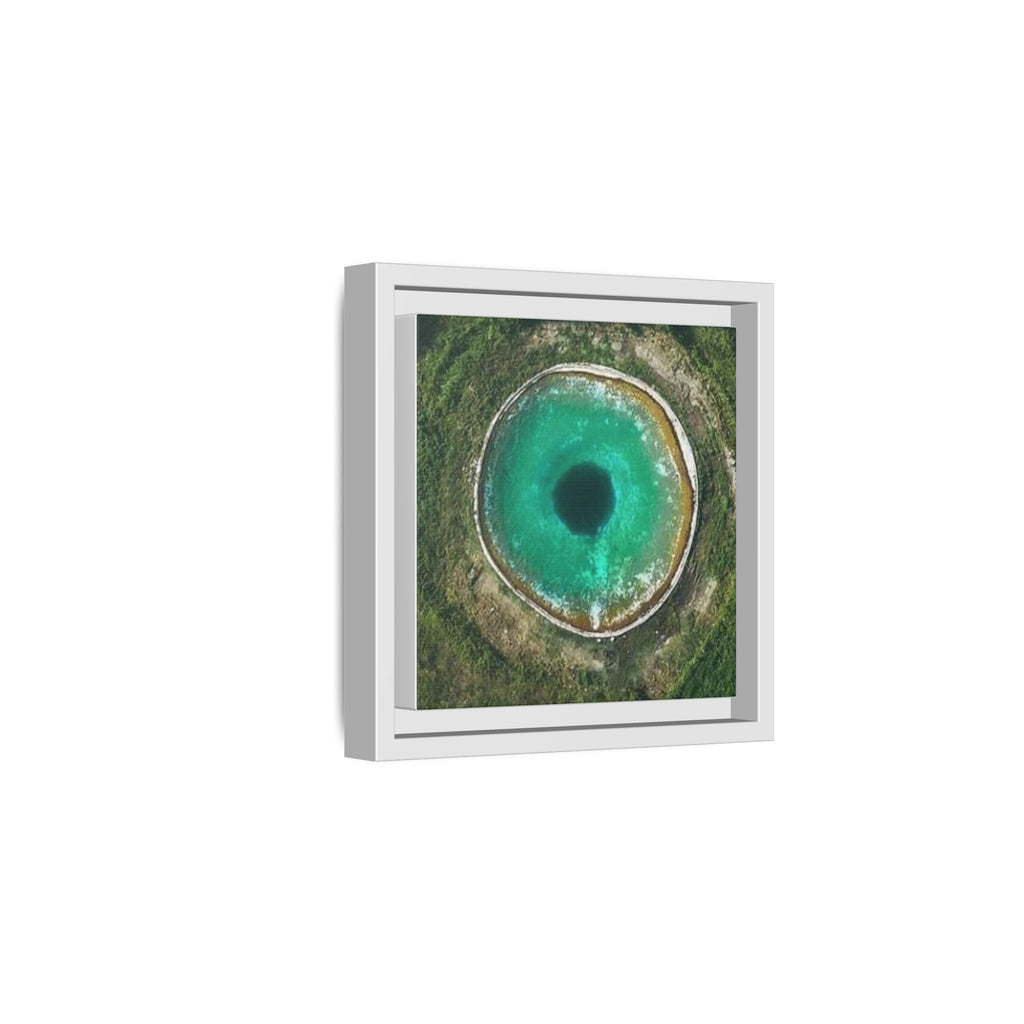 LinkHearts™ 'Sink Hole' Matte Canvas Framed Wall Art