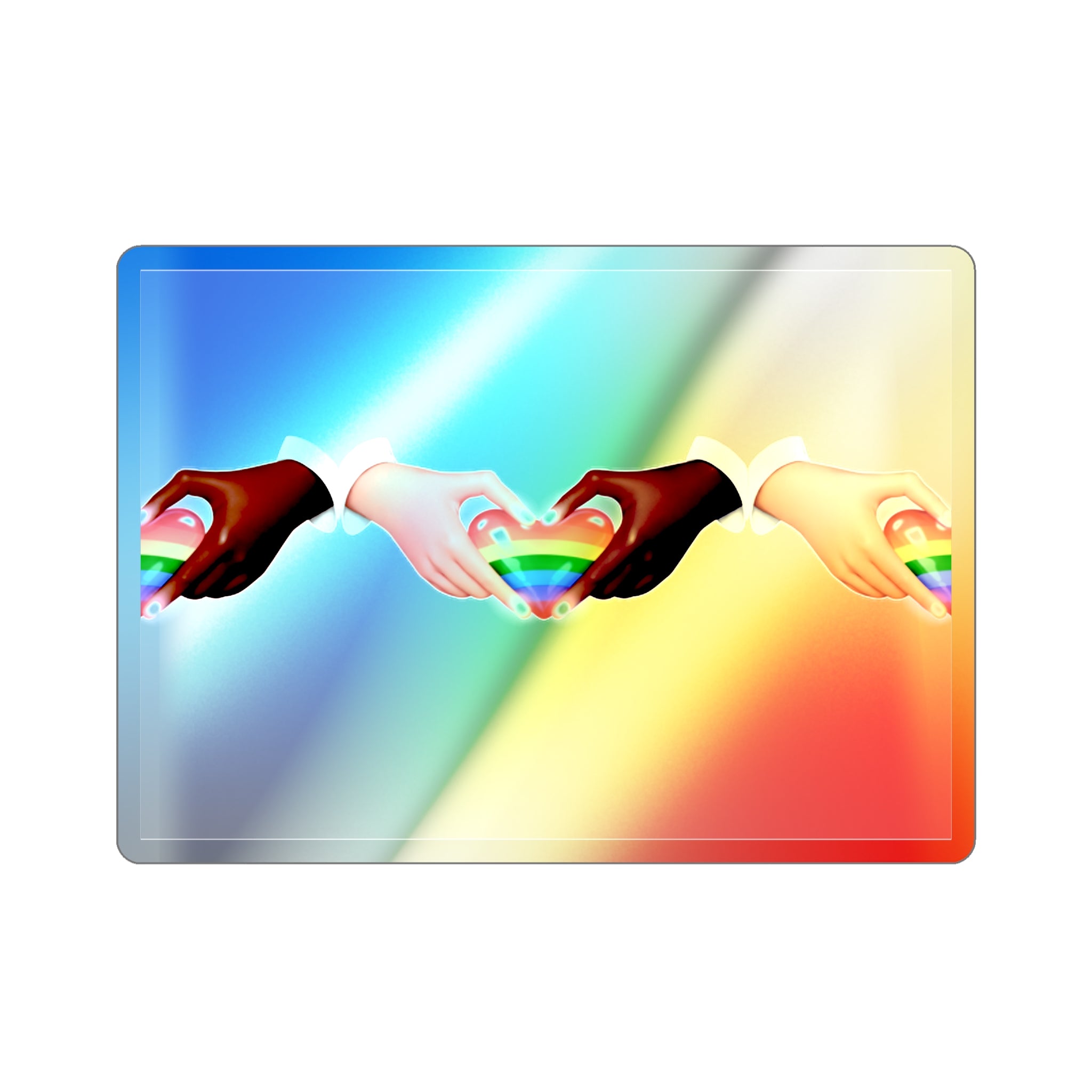 Holographic Die-cut Stickers